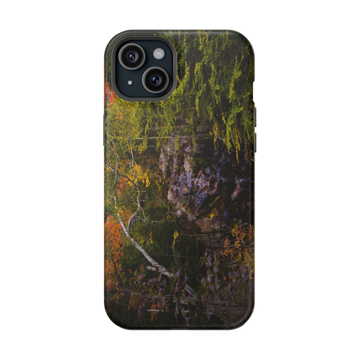 iPhone MagSafe Case | Hadlock Falls | Acadia National Park | My Blu Horizon