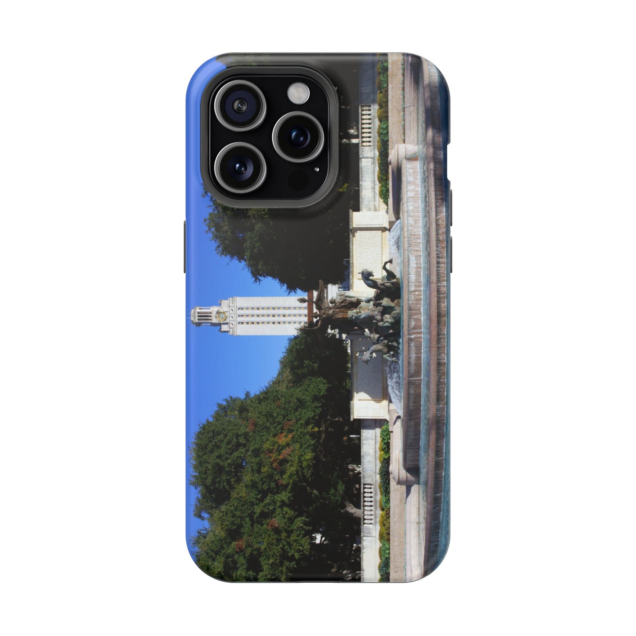 Phone Case - Littlefield Fountain, Texas Longhorns - My Blu Horizon