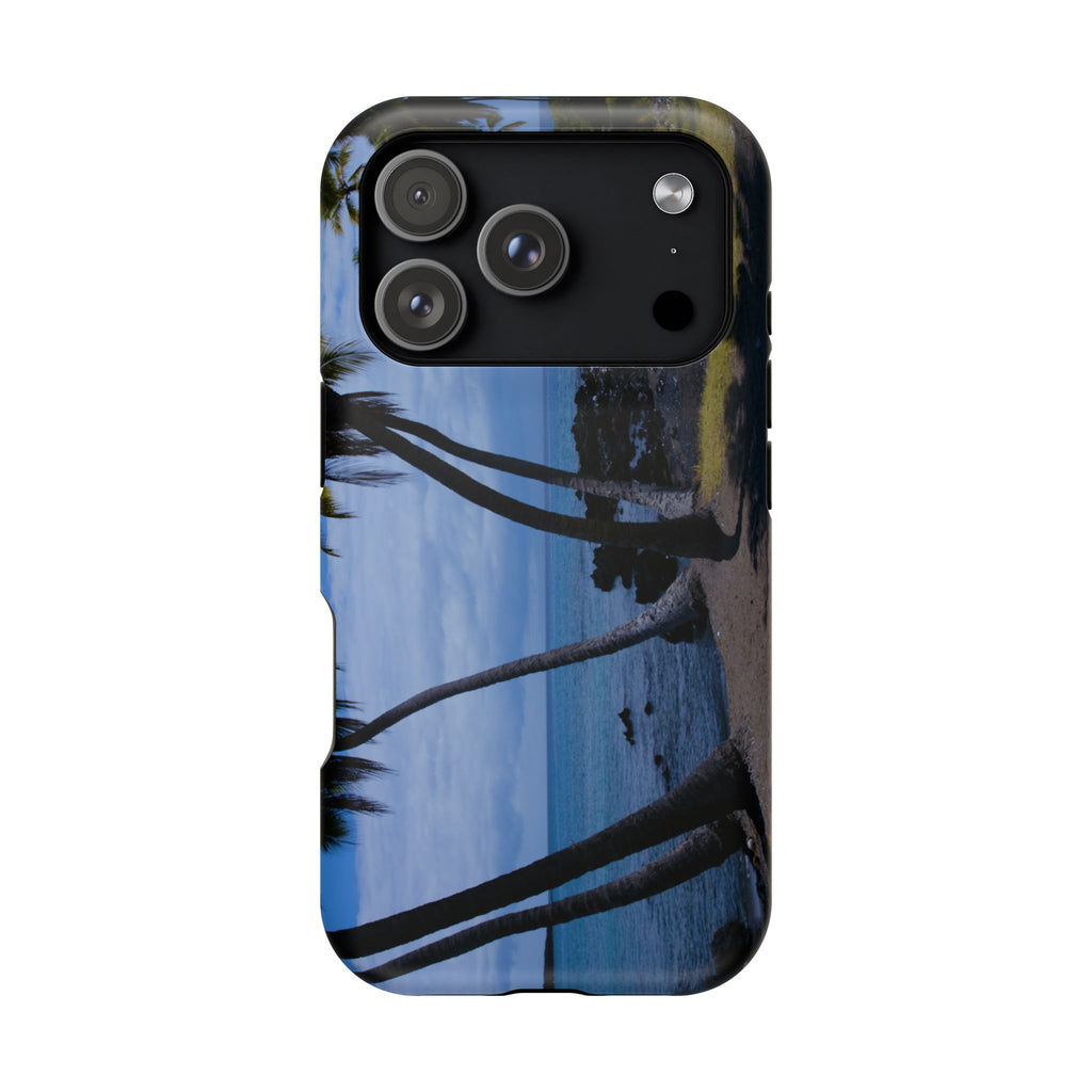 Phone Case - Hawaiian Beach and Palm Trees - My Blu Horizon