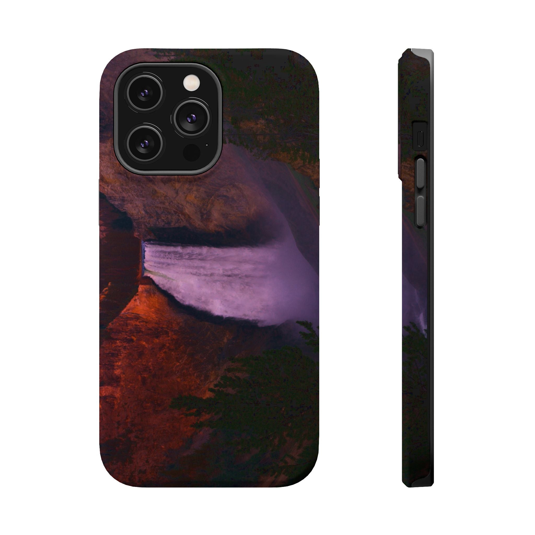 iPhone MagSafe Case | Lower Falls Sunrise | Yellowstone National Park | My Blu Horizon