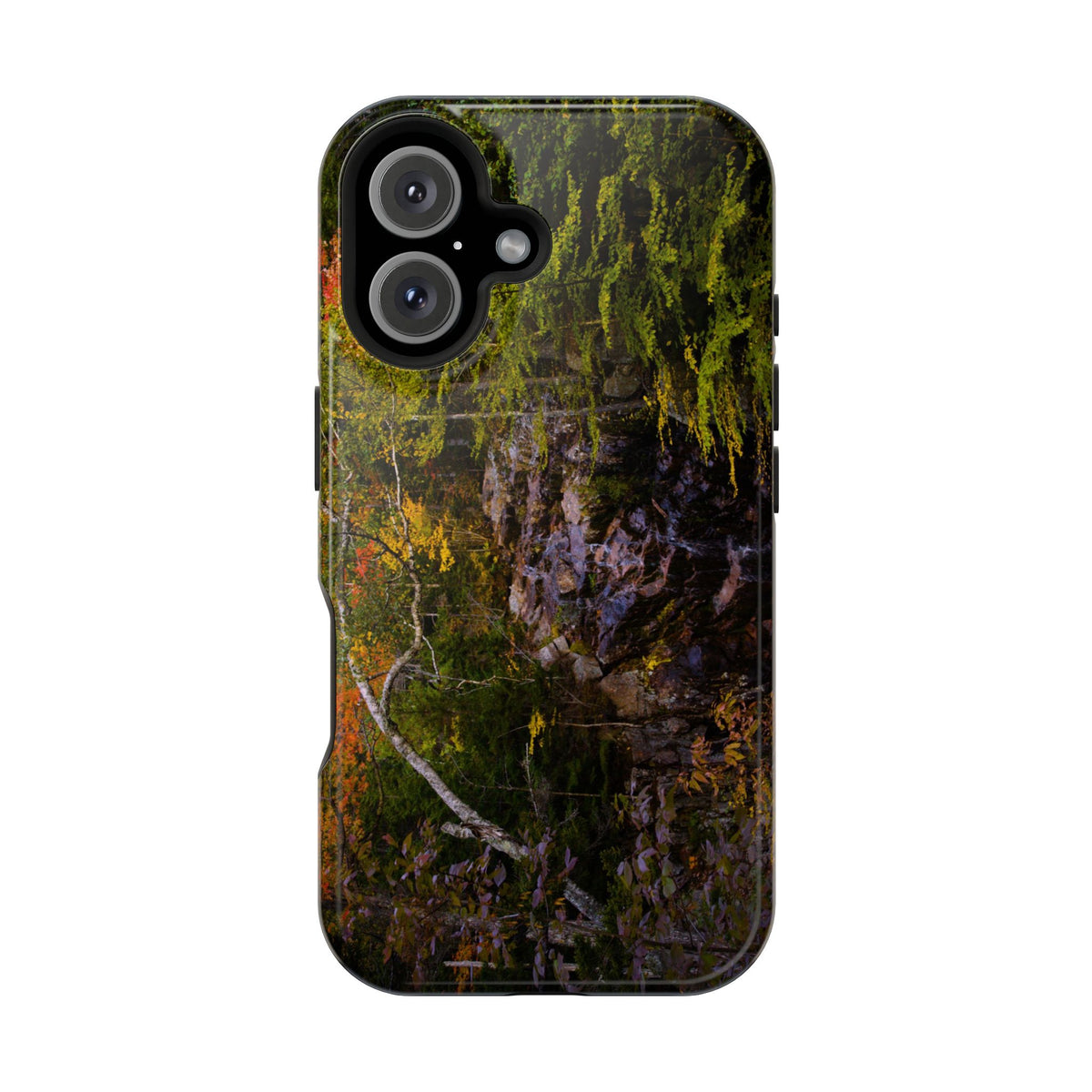 iPhone MagSafe Case | Hadlock Falls | Acadia National Park | My Blu Horizon