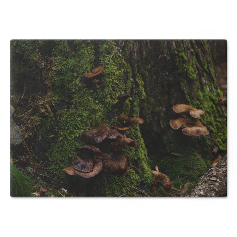 Tempered Glass Cutting Board - Acadia Flora, Acadia National Park - My Blu Horizon