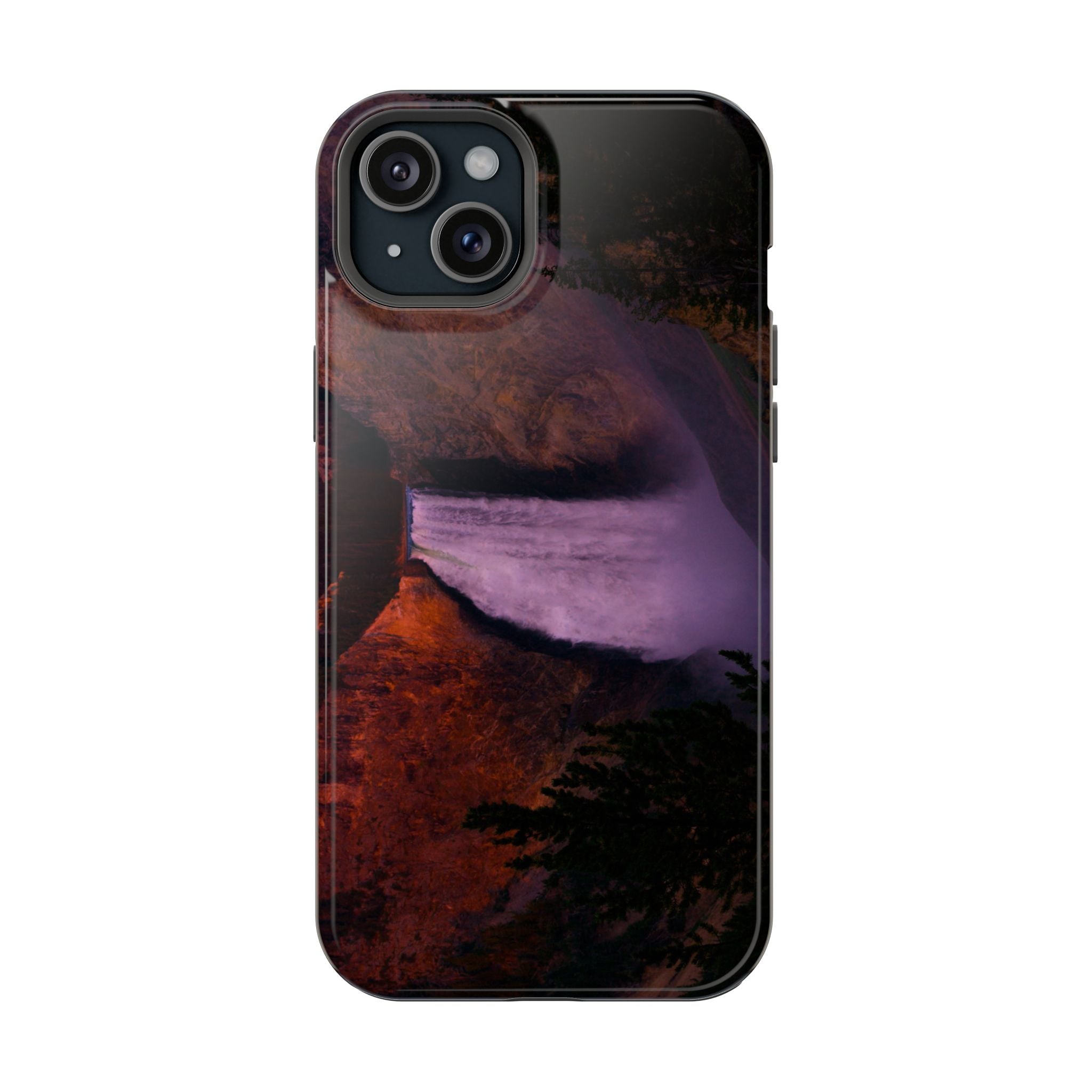 iPhone MagSafe Case | Lower Falls Sunrise | Yellowstone National Park | My Blu Horizon