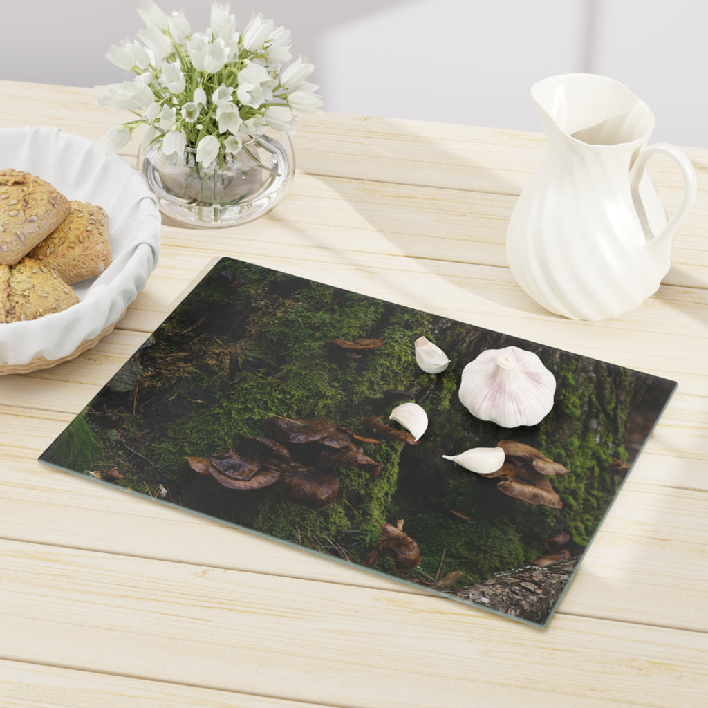 Tempered Glass Cutting Board - Acadia Flora, Acadia National Park - My Blu Horizon