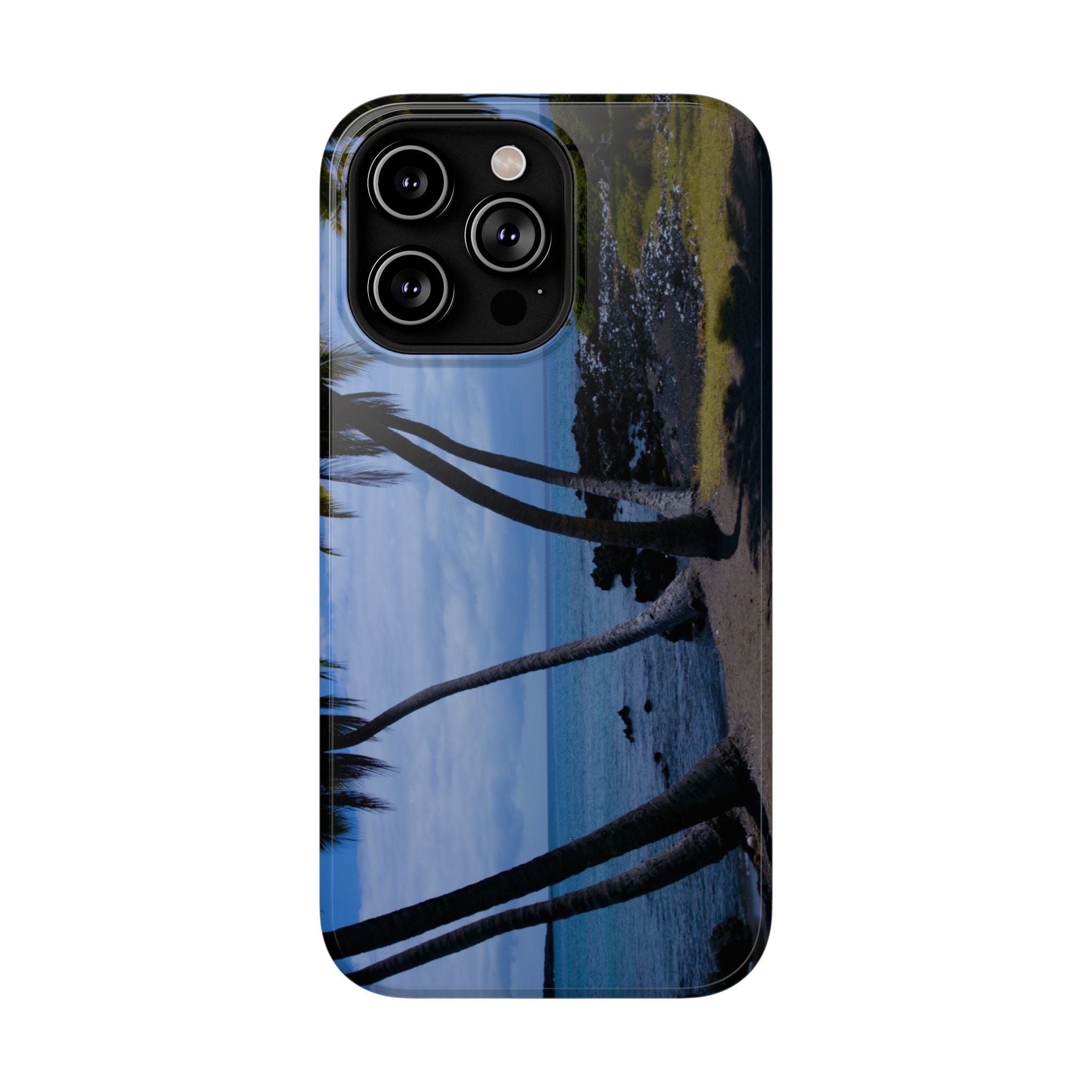 Phone Case - Hawaiian Beach and Palm Trees - My Blu Horizon