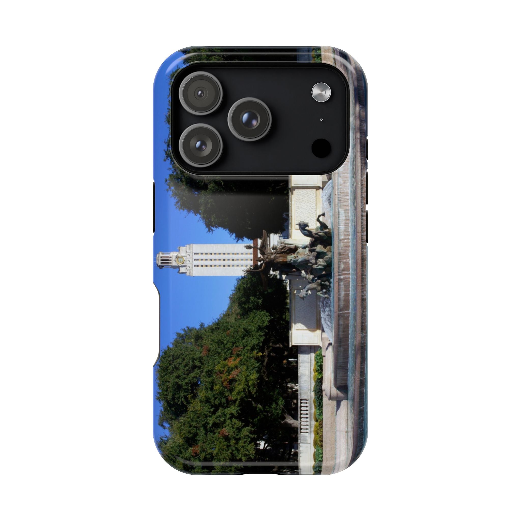 Phone Case - Littlefield Fountain, Texas Longhorns - My Blu Horizon