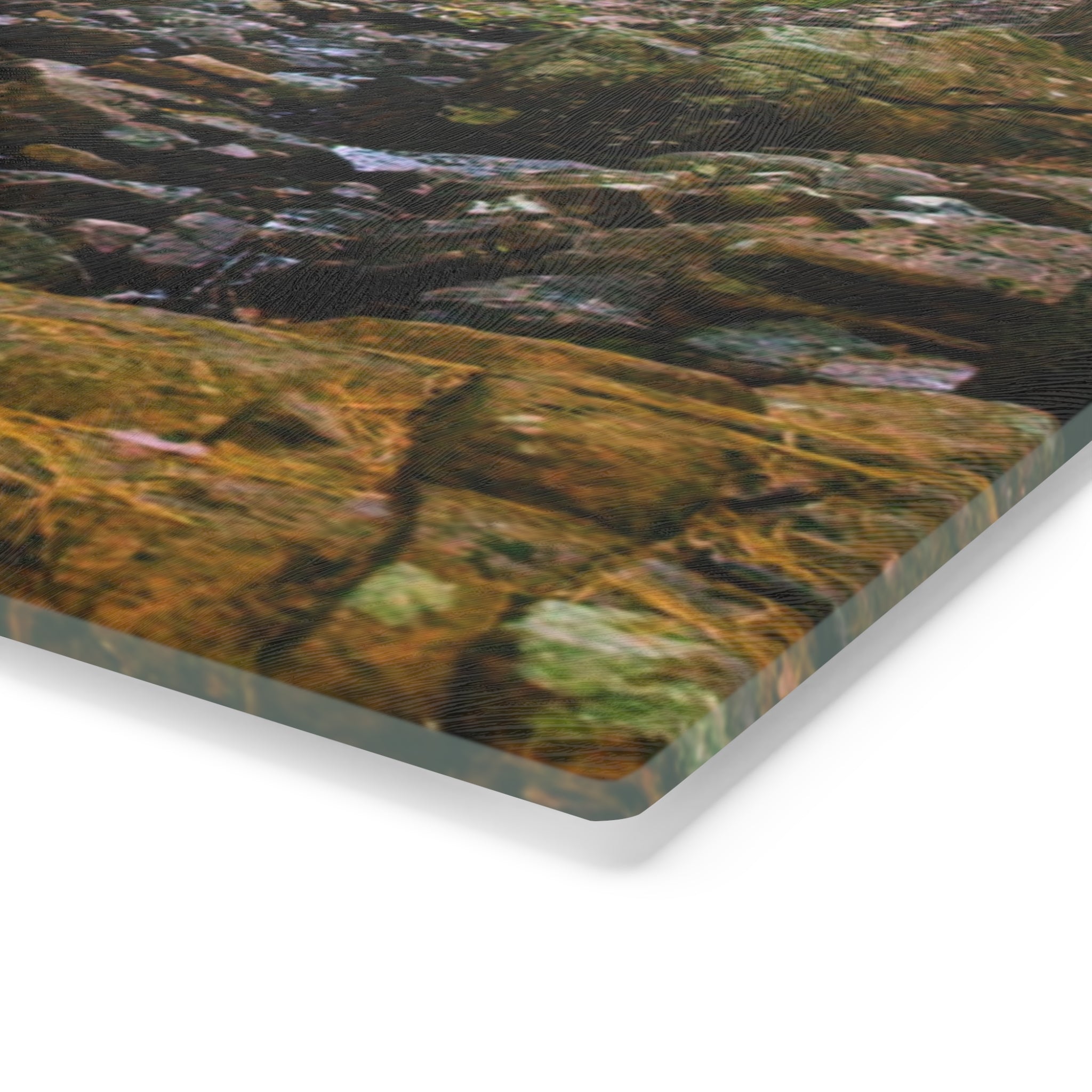 Tempered Glass Cutting Board - Hemlock Bridge, Acadia - My Blu Horizon