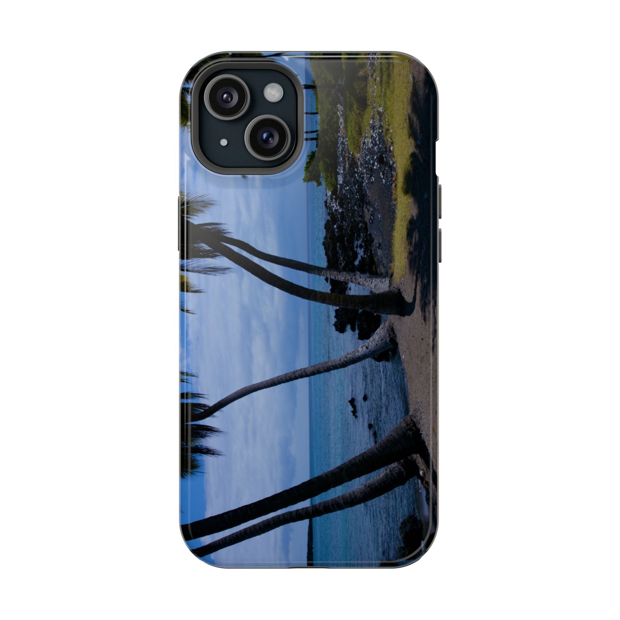 Phone Case - Hawaiian Beach and Palm Trees - My Blu Horizon