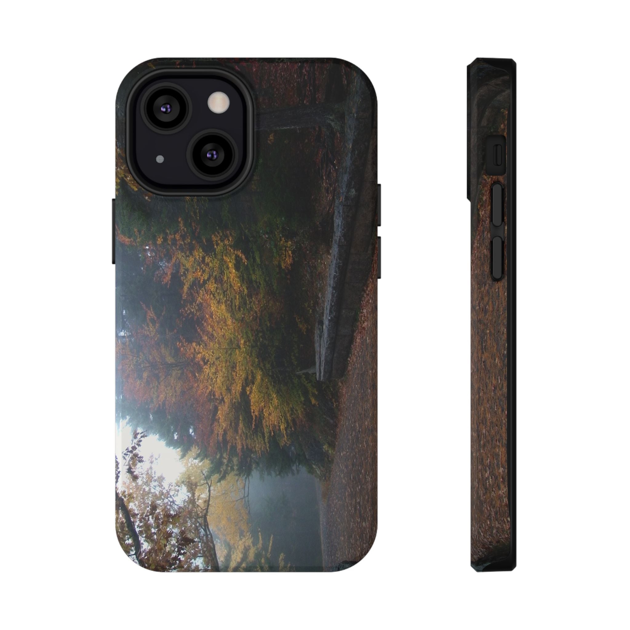 Phone Case | Waterfall Bridge Carriage Road View | Acadia National Park | My Blu Horizon