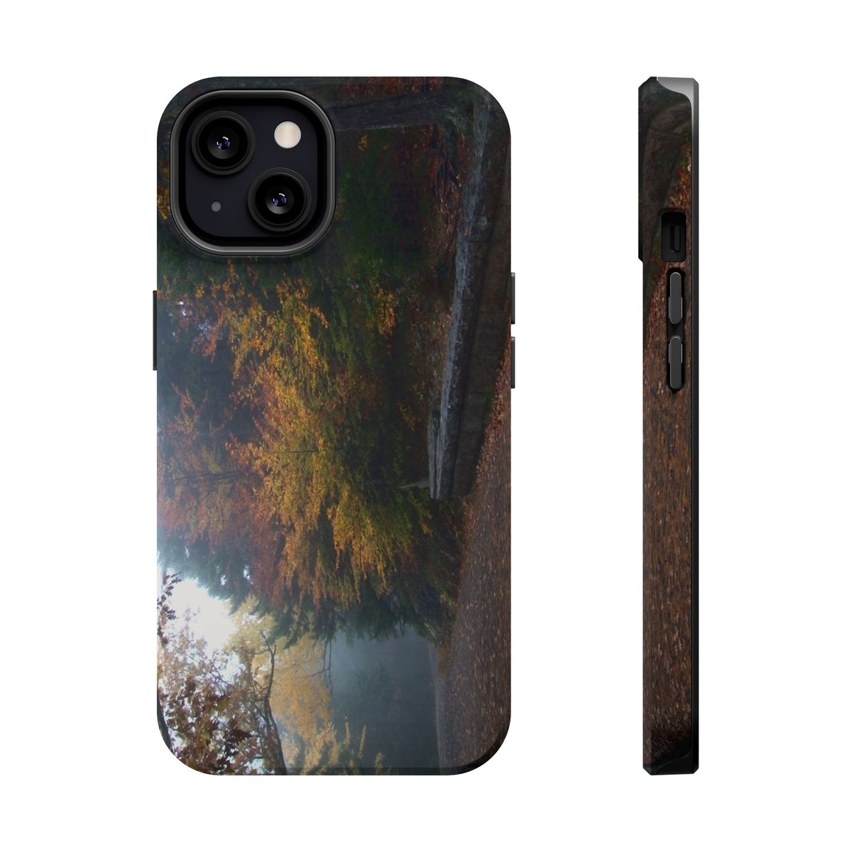 iPhone MagSafe Case | Waterfall Bridge Carriage Road | Acadia National Park | My Blu Horizon