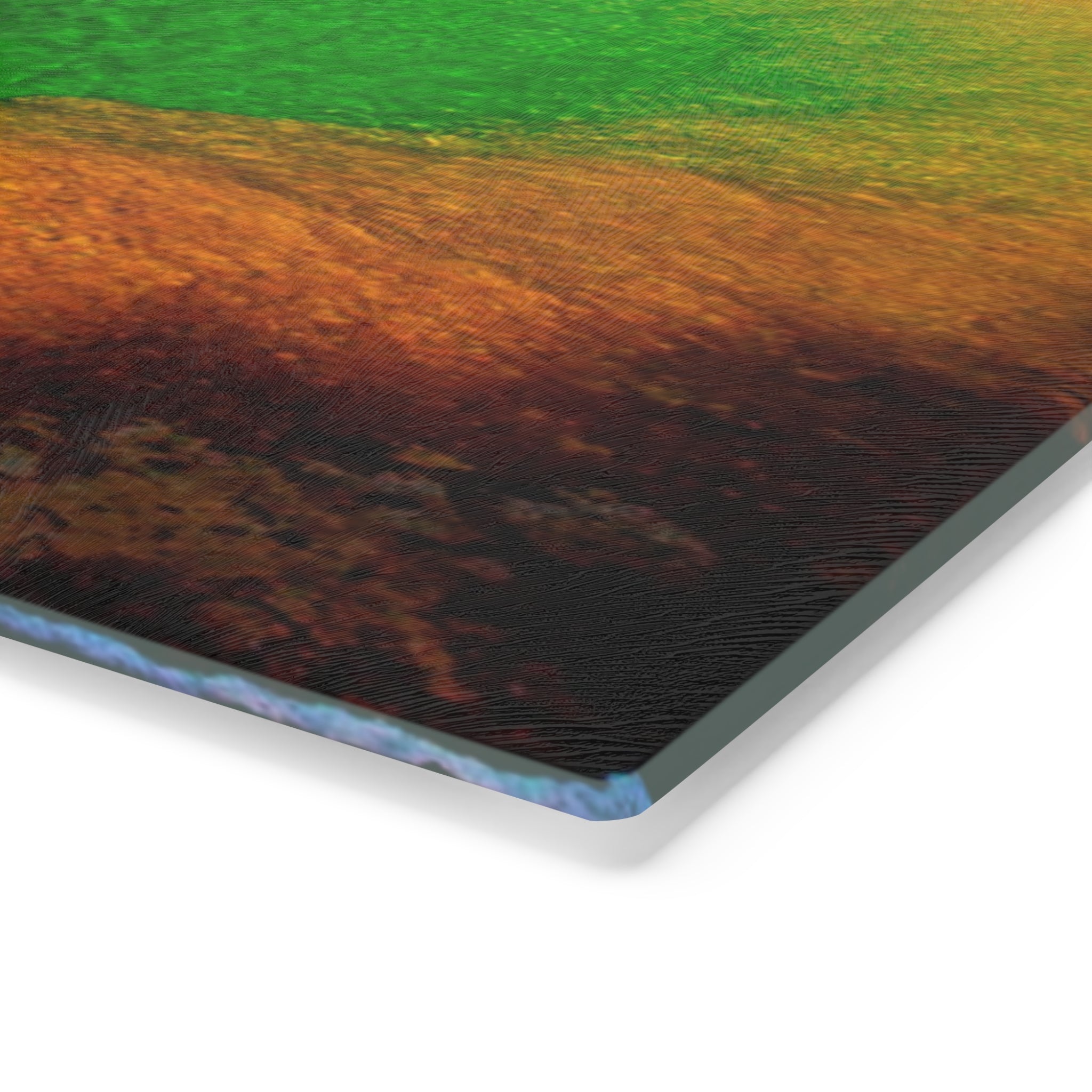 Tempered Glass Cutting Board - Morning Glory Pool, Yellowstone National Park - My Blu Horizon