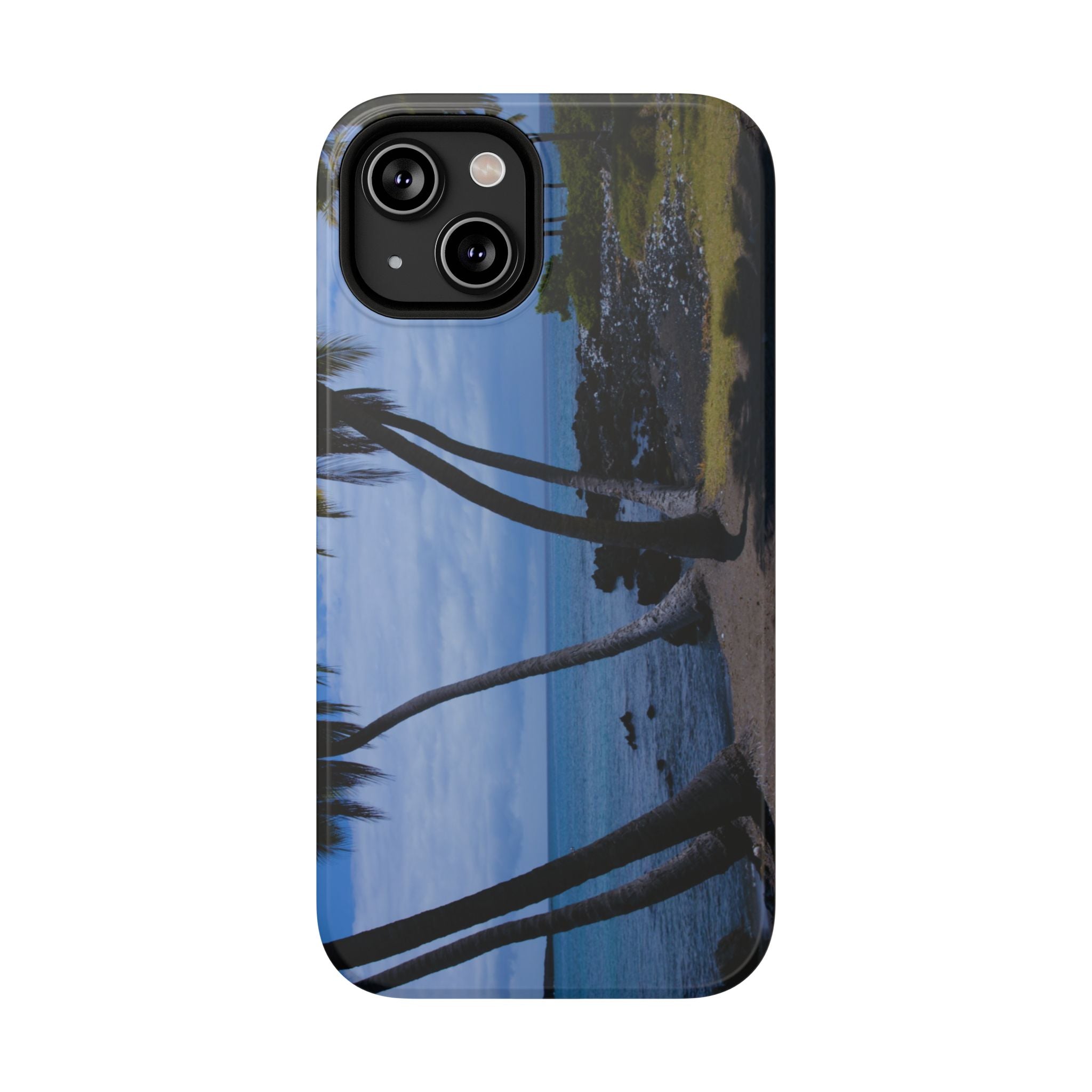 Phone Case - Hawaiian Beach and Palm Trees - My Blu Horizon