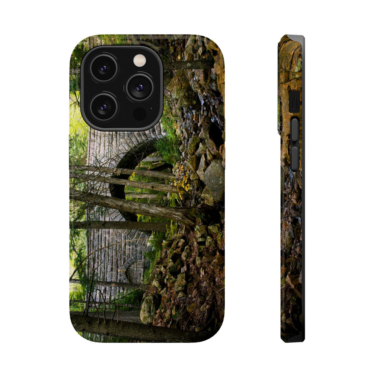 iPhone MagSafe Case | Hemlock Bridge | Acadia National Park | My Blu Horizon