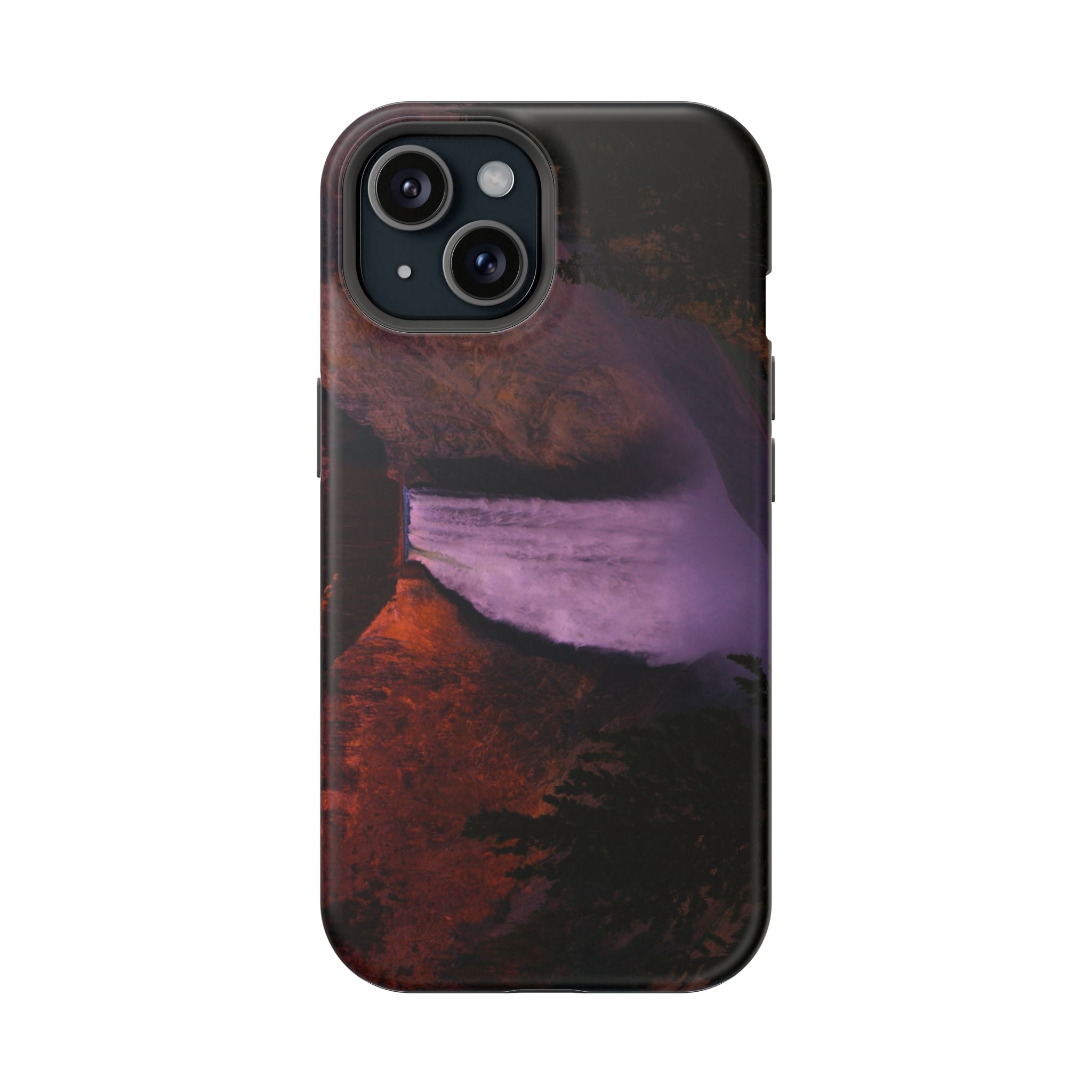 iPhone MagSafe Case | Lower Falls Sunrise | Yellowstone National Park | My Blu Horizon