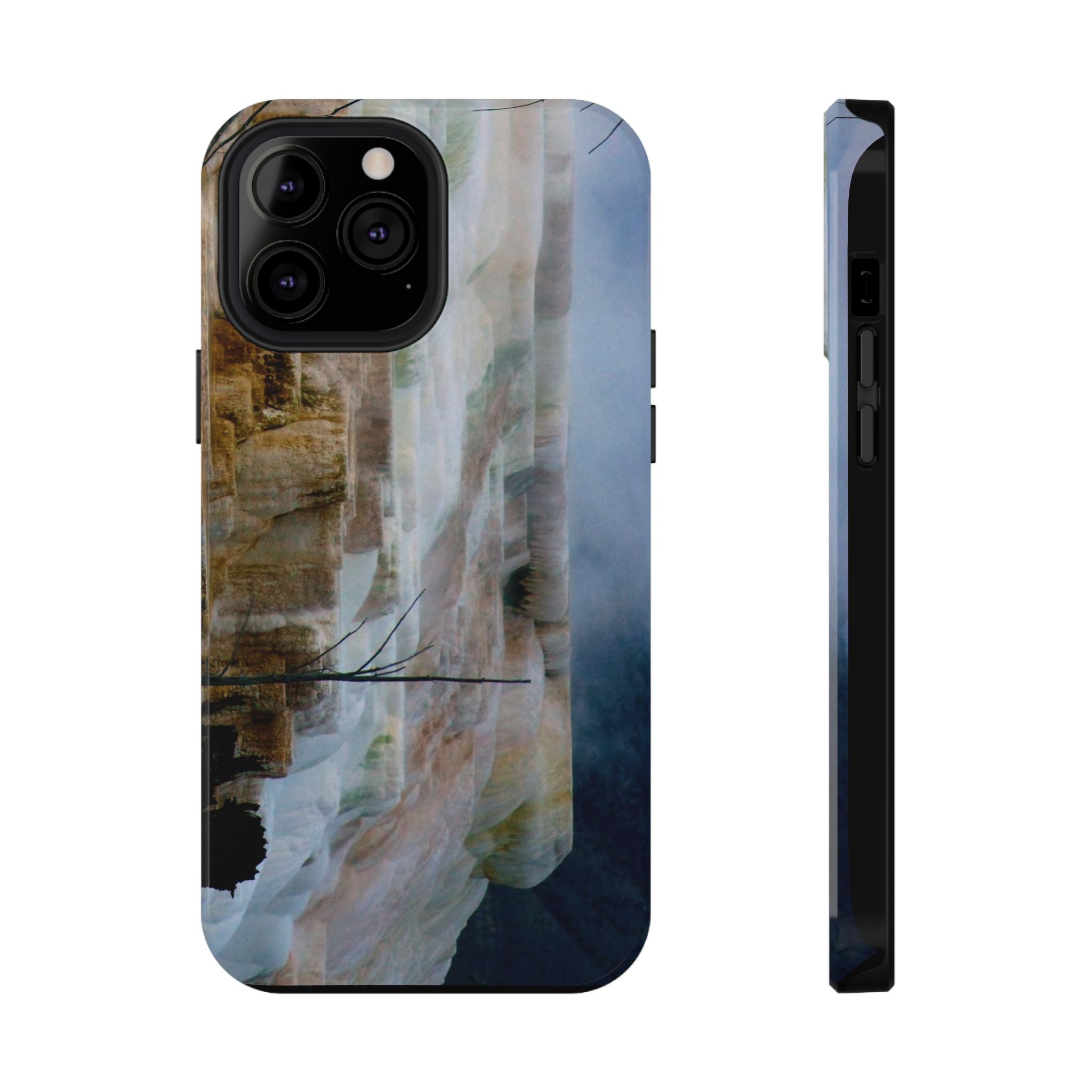 Phone Case - Mammoth Hot Springs Yellowstone - My Blu Horizon