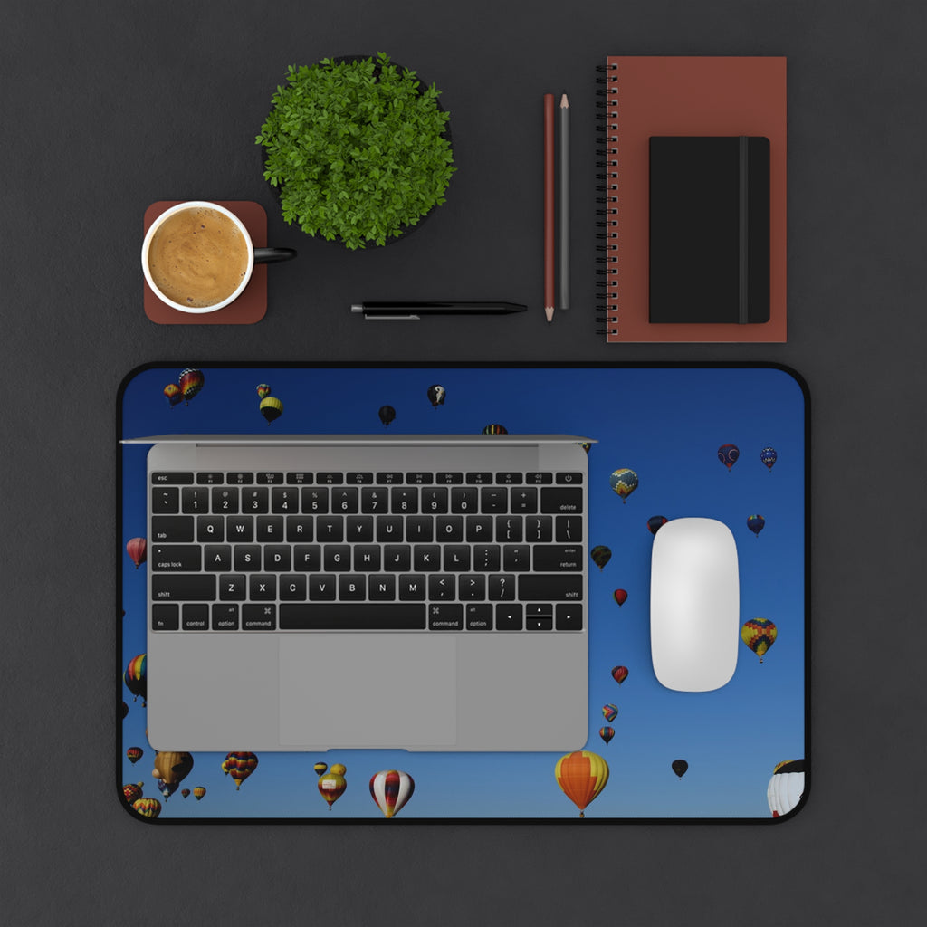 Desk Mat - Balloon Fiesta Morning Mass Ascension