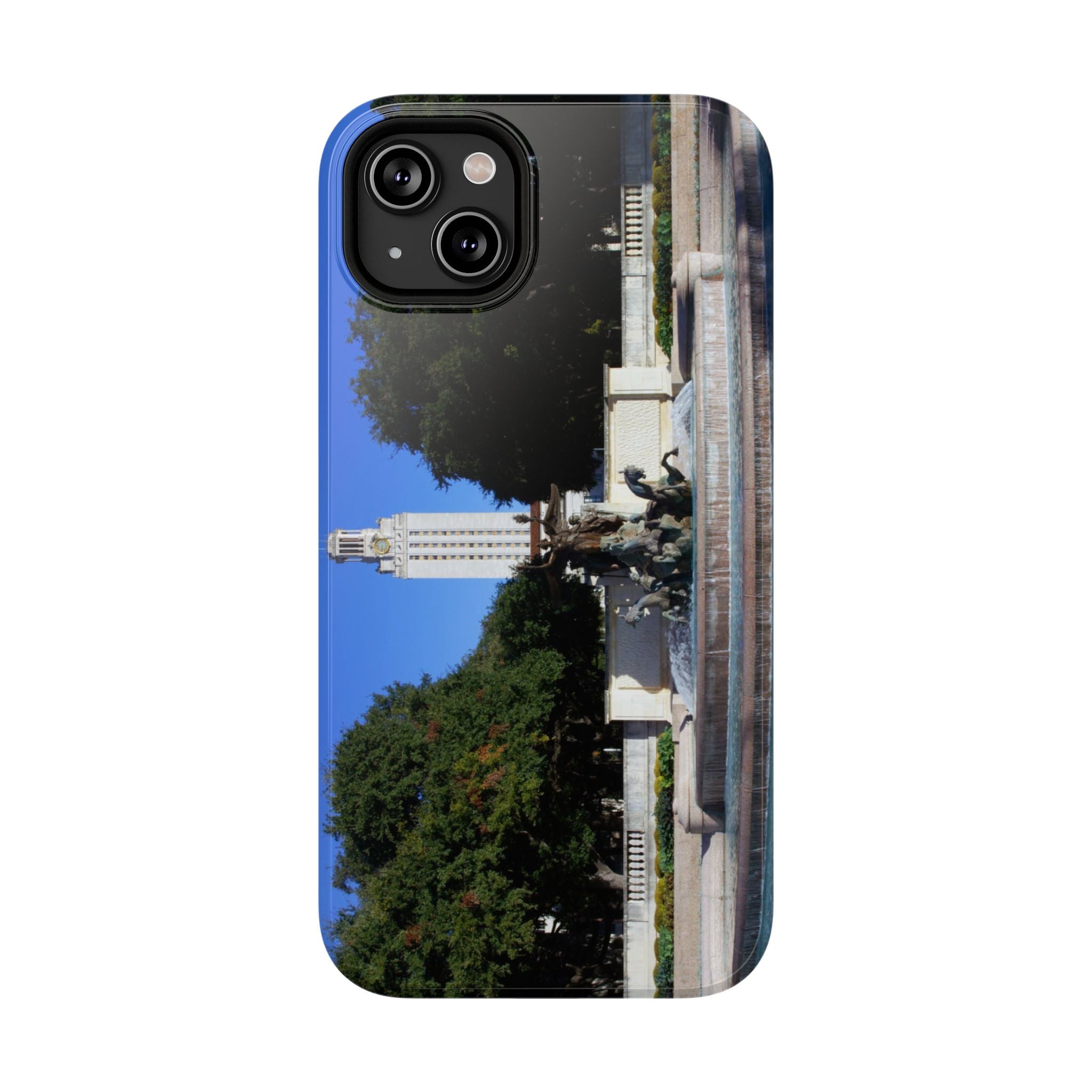 Phone Case - Littlefield Fountain, Texas Longhorns - My Blu Horizon