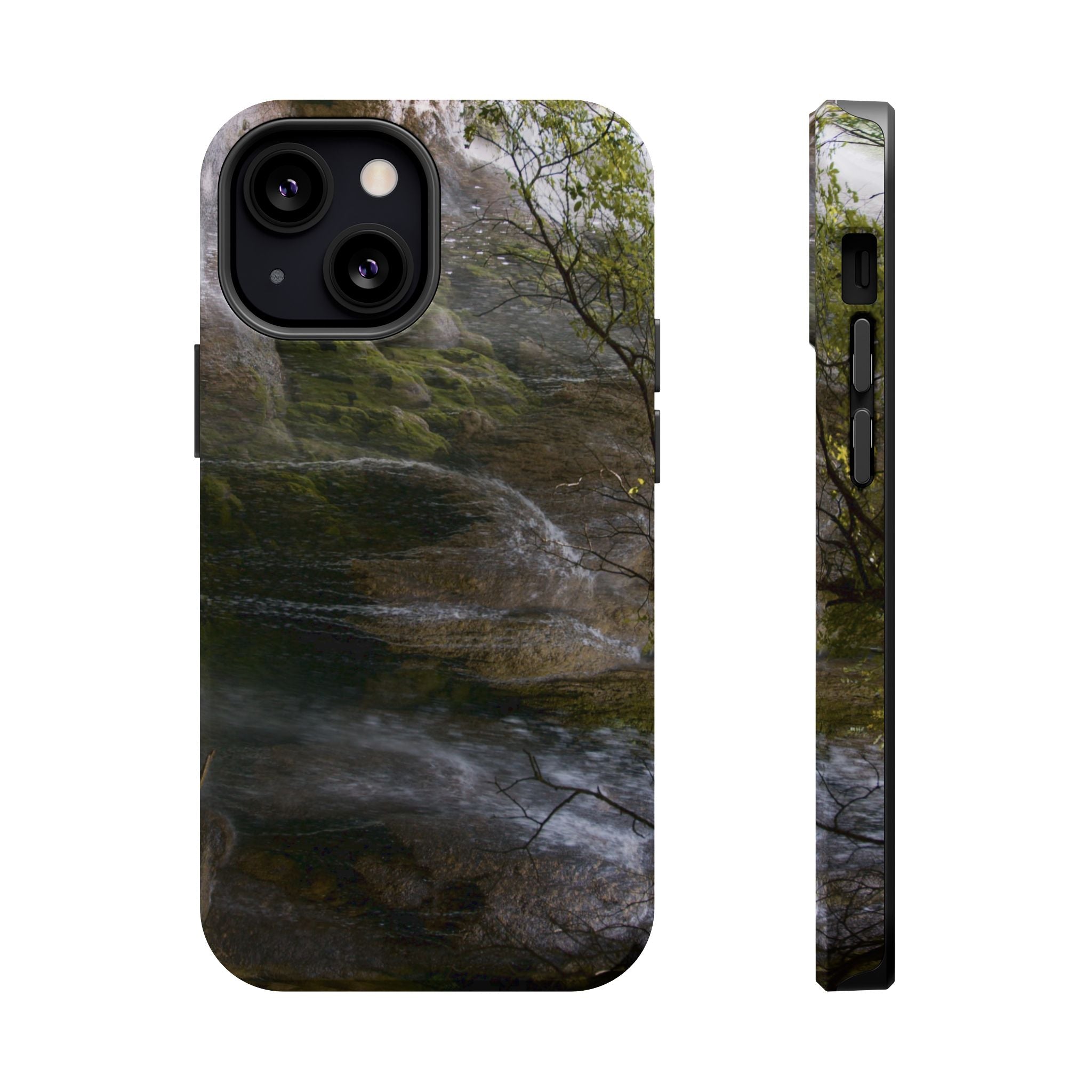 Iphone MagSafe Case - Gorman Falls, Texas, Bend State Park - My Blu Horizon