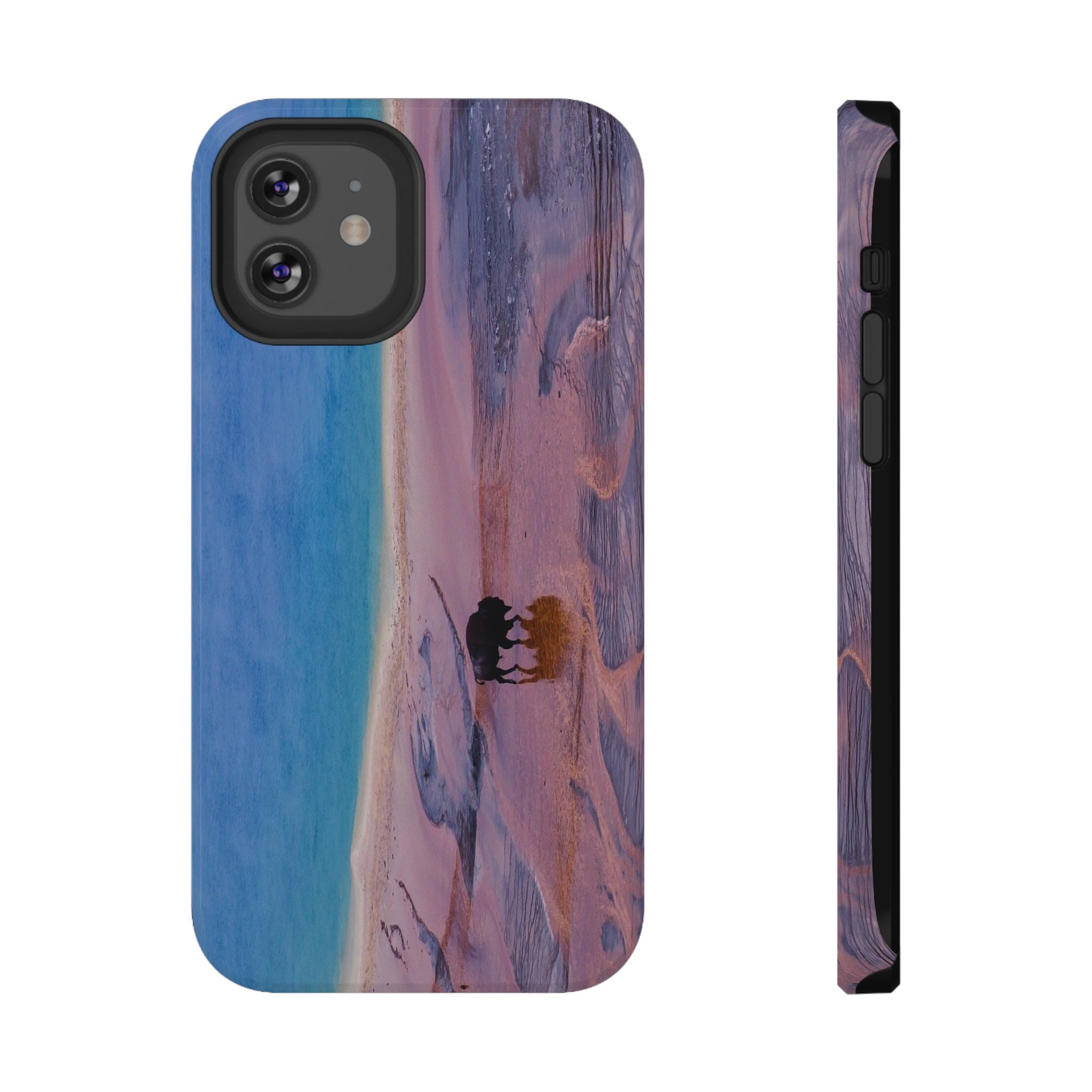 Phone Case - Bison and Grand Prismatic Spring, Yellowstone - My Blu Horizon
