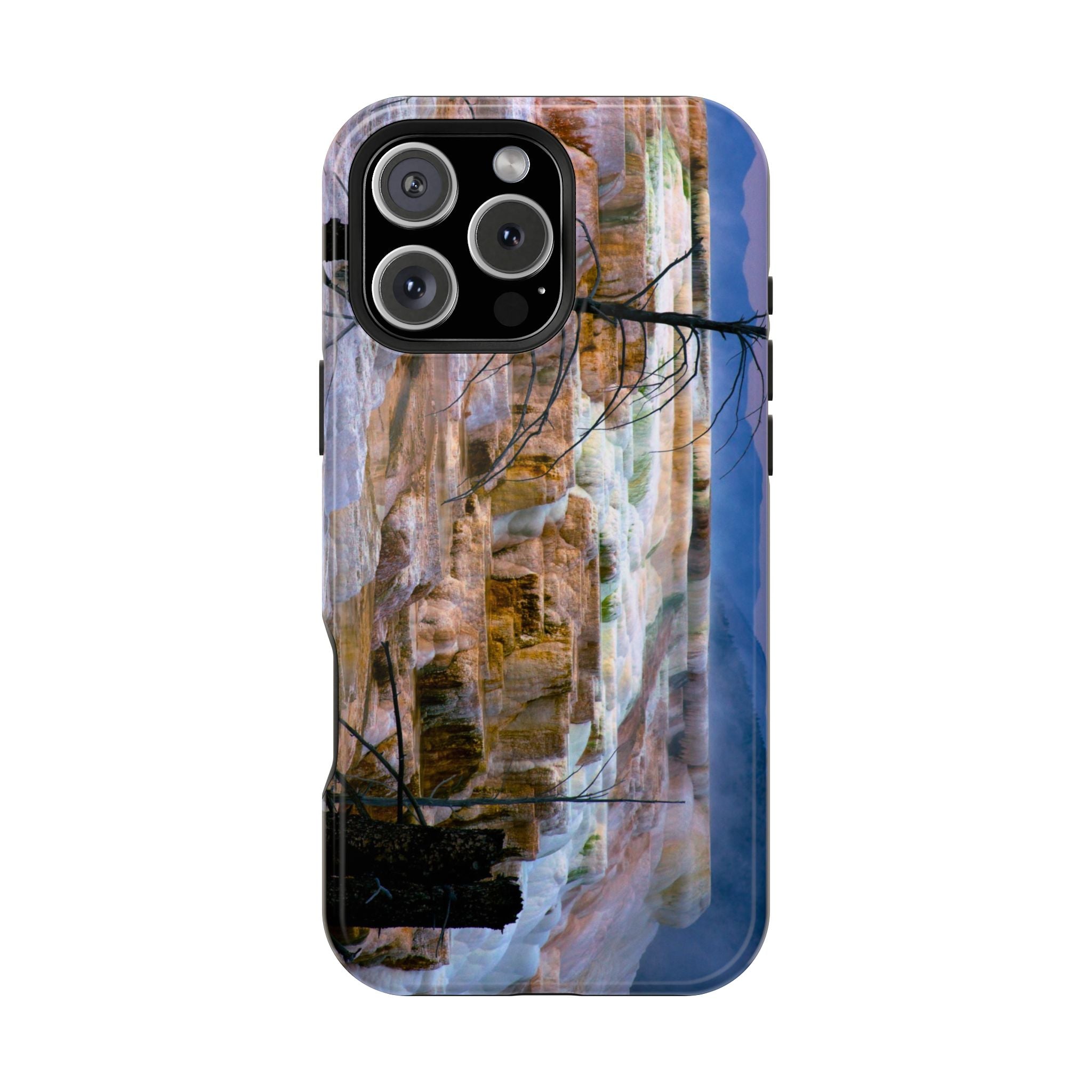 Iphone MagSafe Case - Mammoth Hot Springs, Yellowstone - My Blu Horizon
