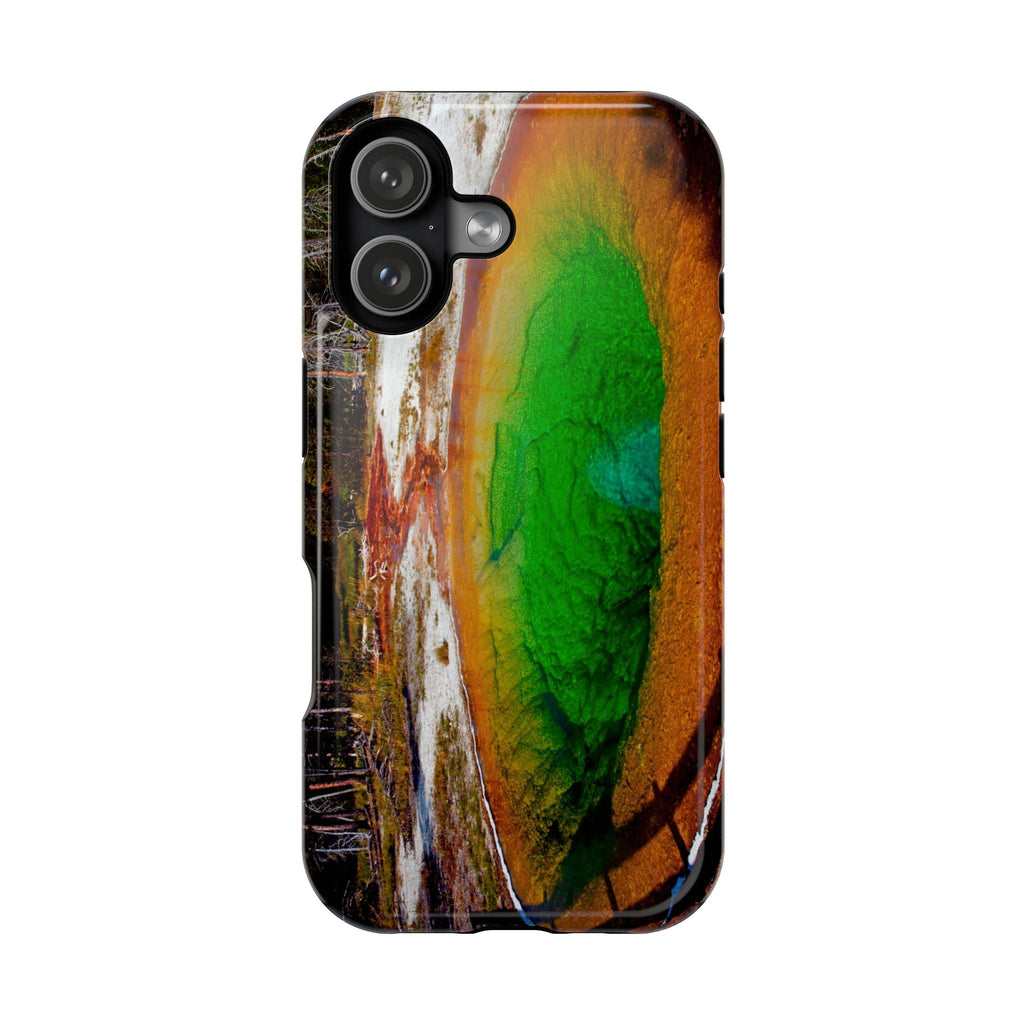 Iphone MagSafe Case - Morning Glory Pool, Yellowstone - My Blu Horizon