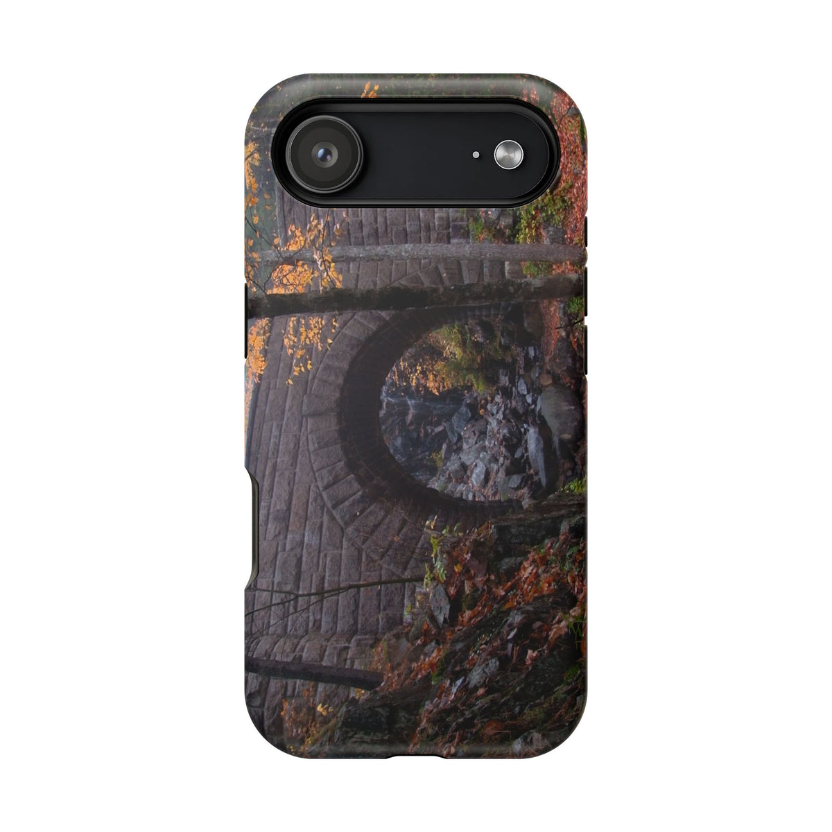 Phone Case  | Waterfall Bridge Fall | Acadia National Park | My Blu Horizon
