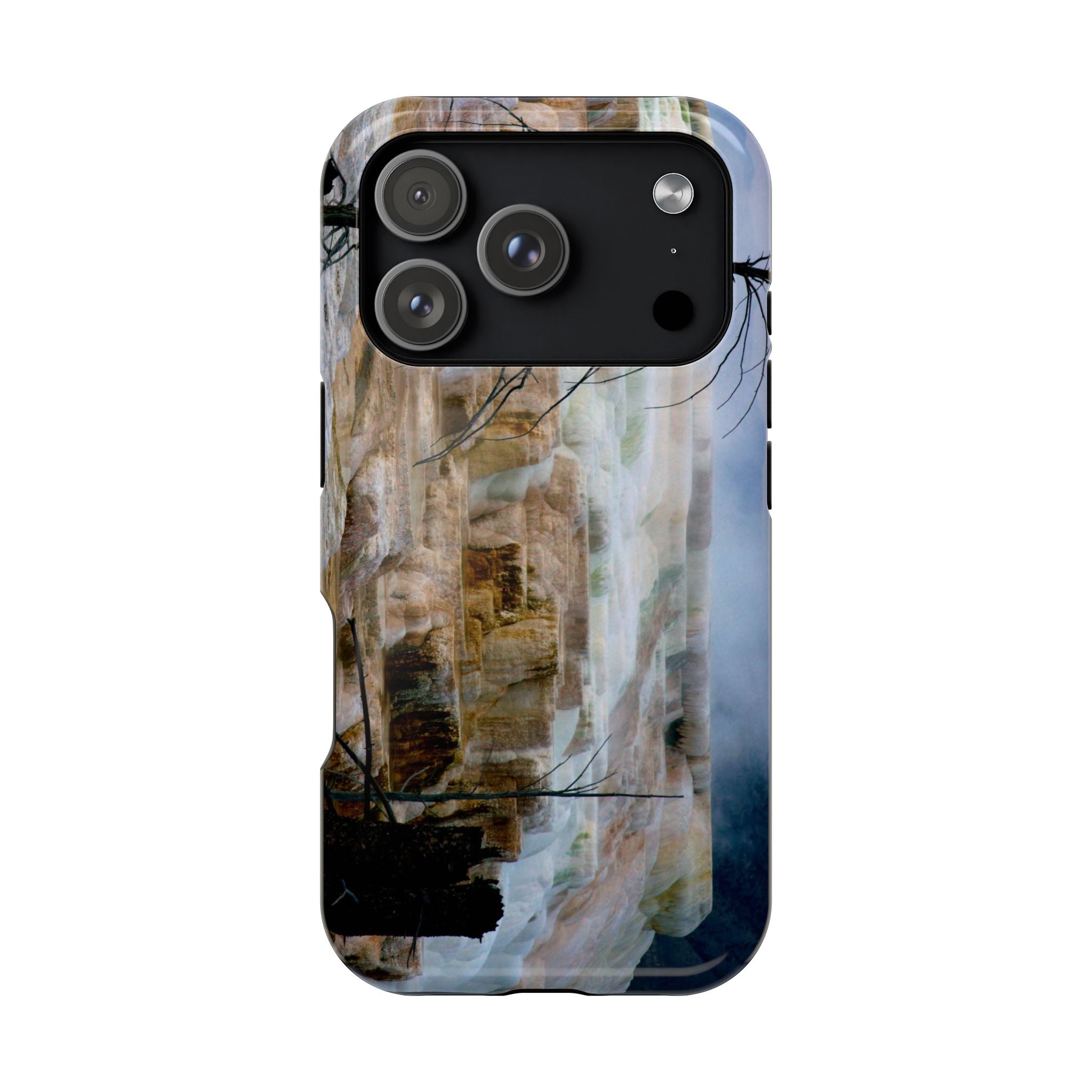 Iphone MagSafe Case - Mammoth Hot Springs, Yellowstone - My Blu Horizon
