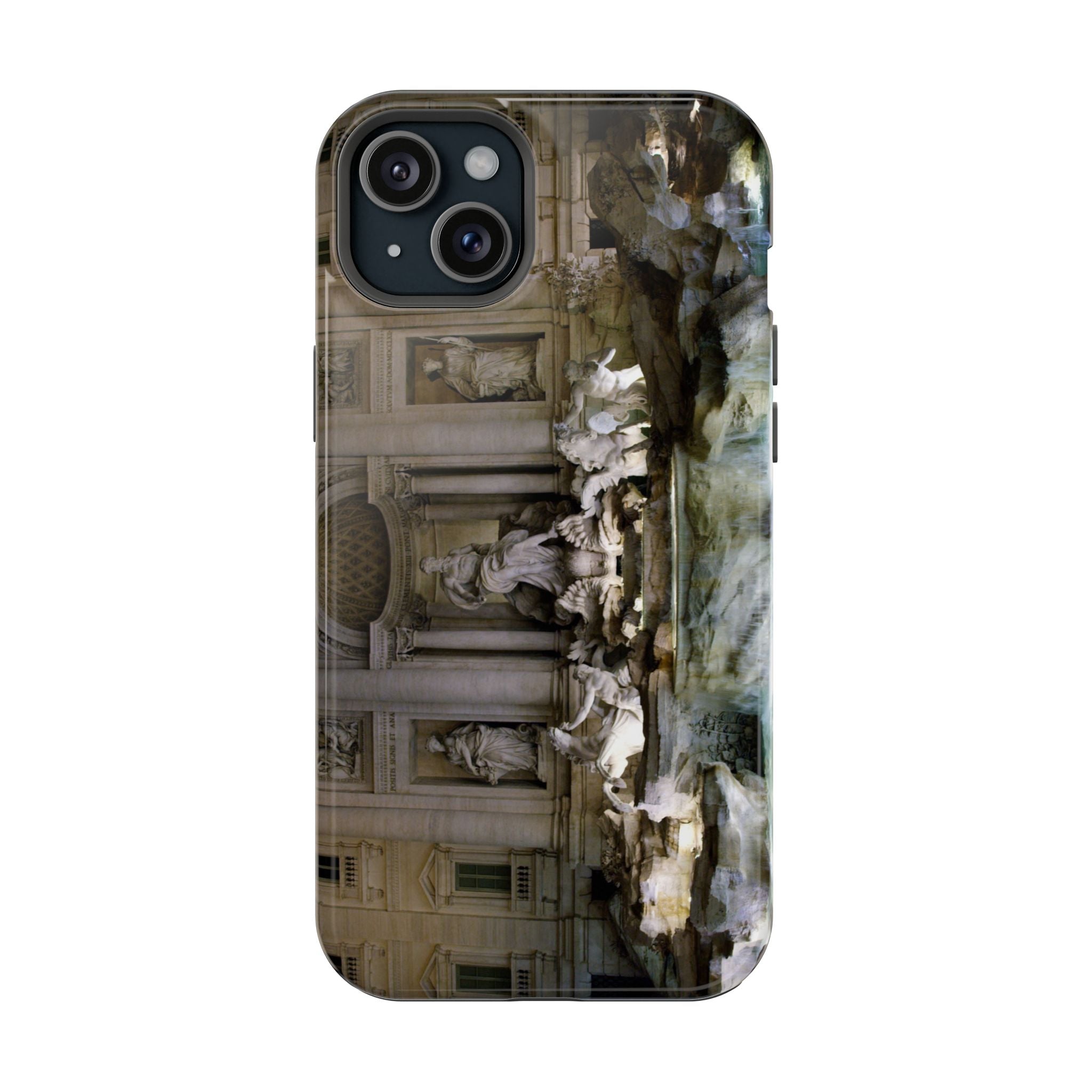 Iphone MagSafe Case - Fontana di Trevi, Rome, Italy - My Blu Horizon