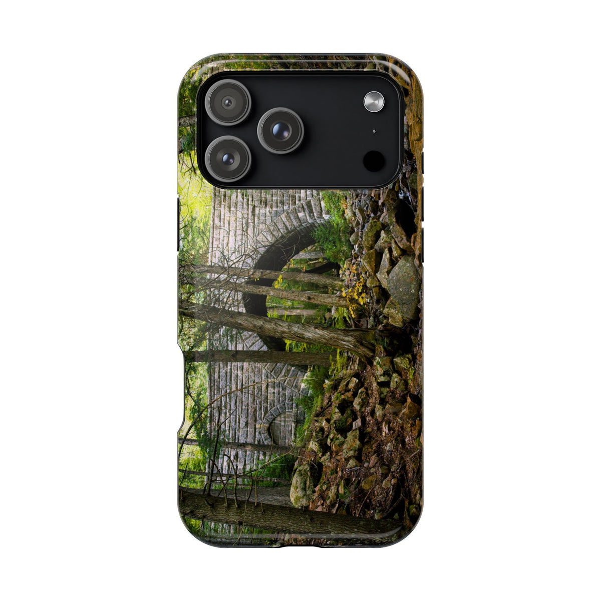 iPhone MagSafe Case | Hemlock Bridge | Acadia National Park | My Blu Horizon