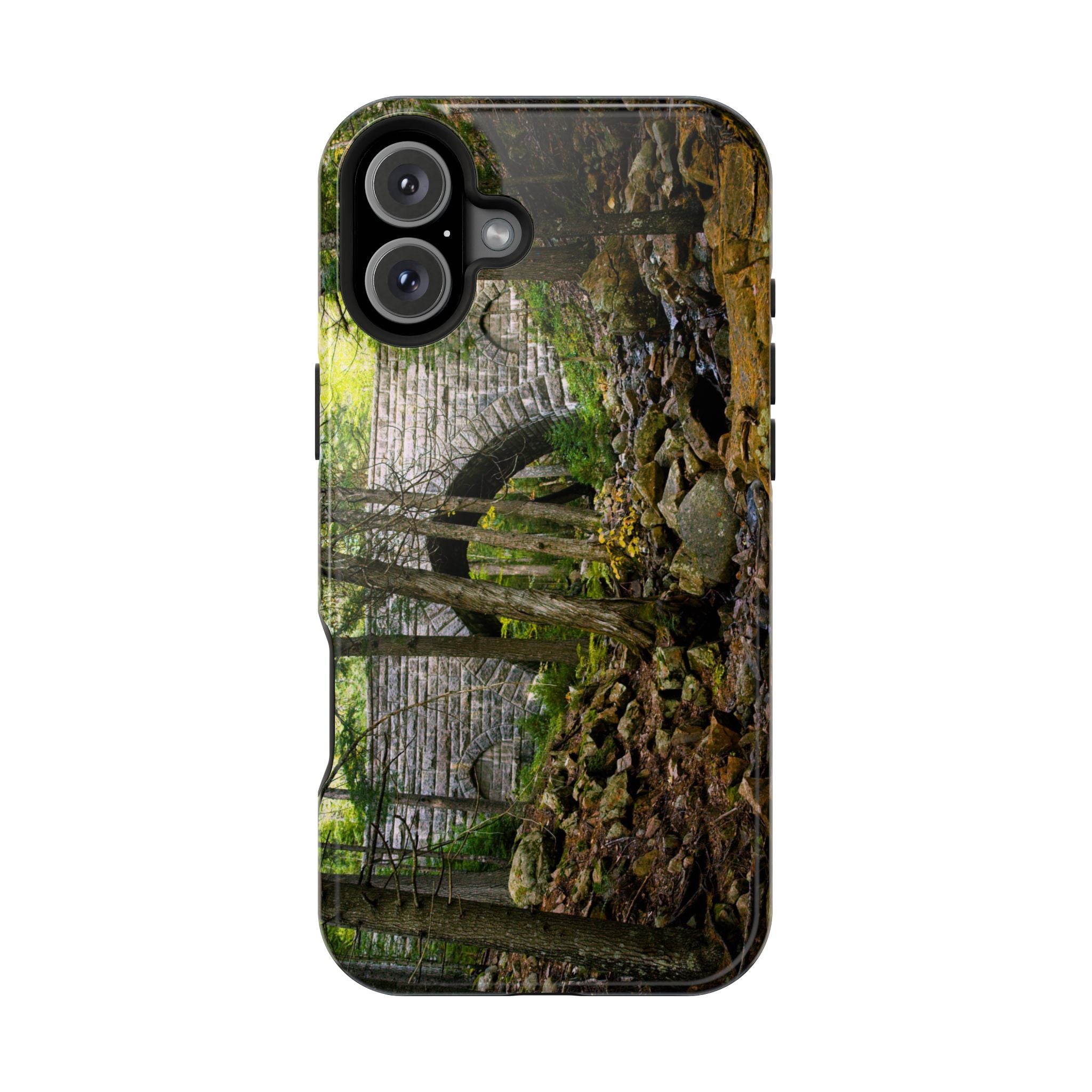 Iphone MagSafe Case - Hemlock Bridge, Acadia - My Blu Horizon