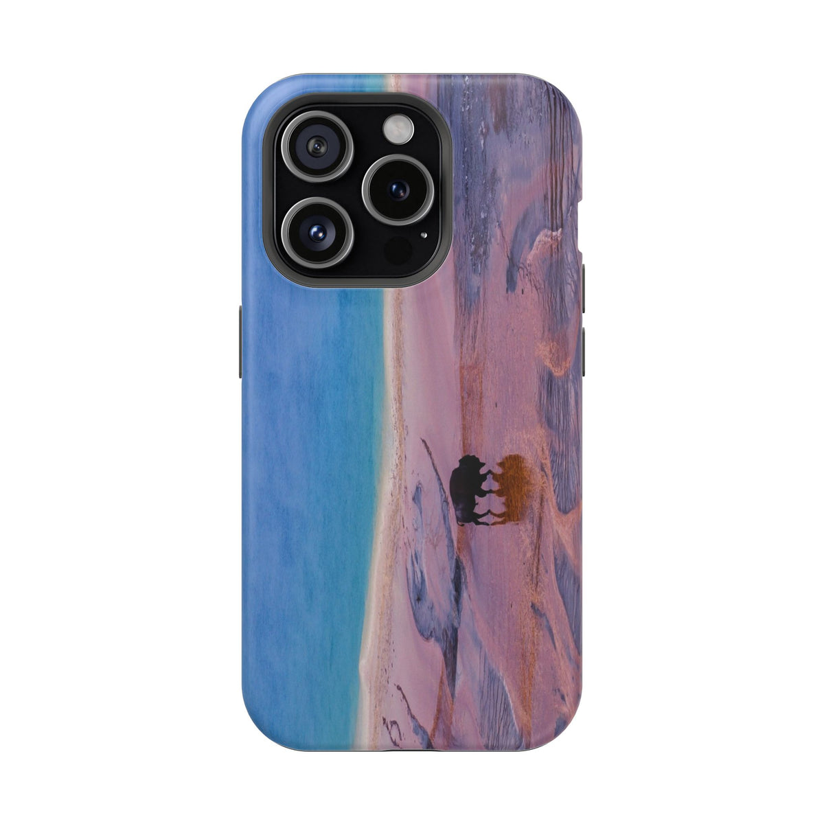 iPhone MagSafe Case | Bison and Grand Prismatic | Yellowstone National Park | My Blu Horizon