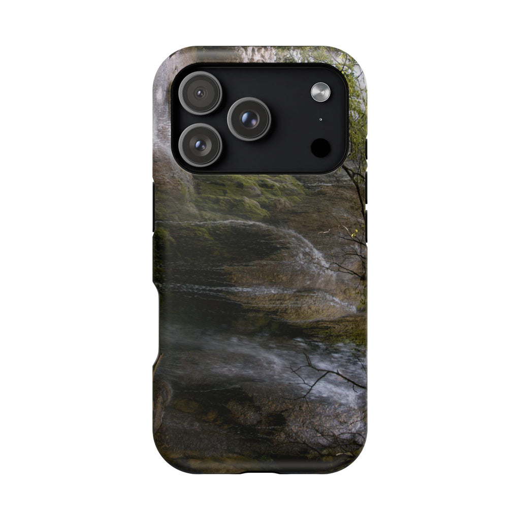 Iphone MagSafe Case - Gorman Falls, Texas, Bend State Park - My Blu Horizon