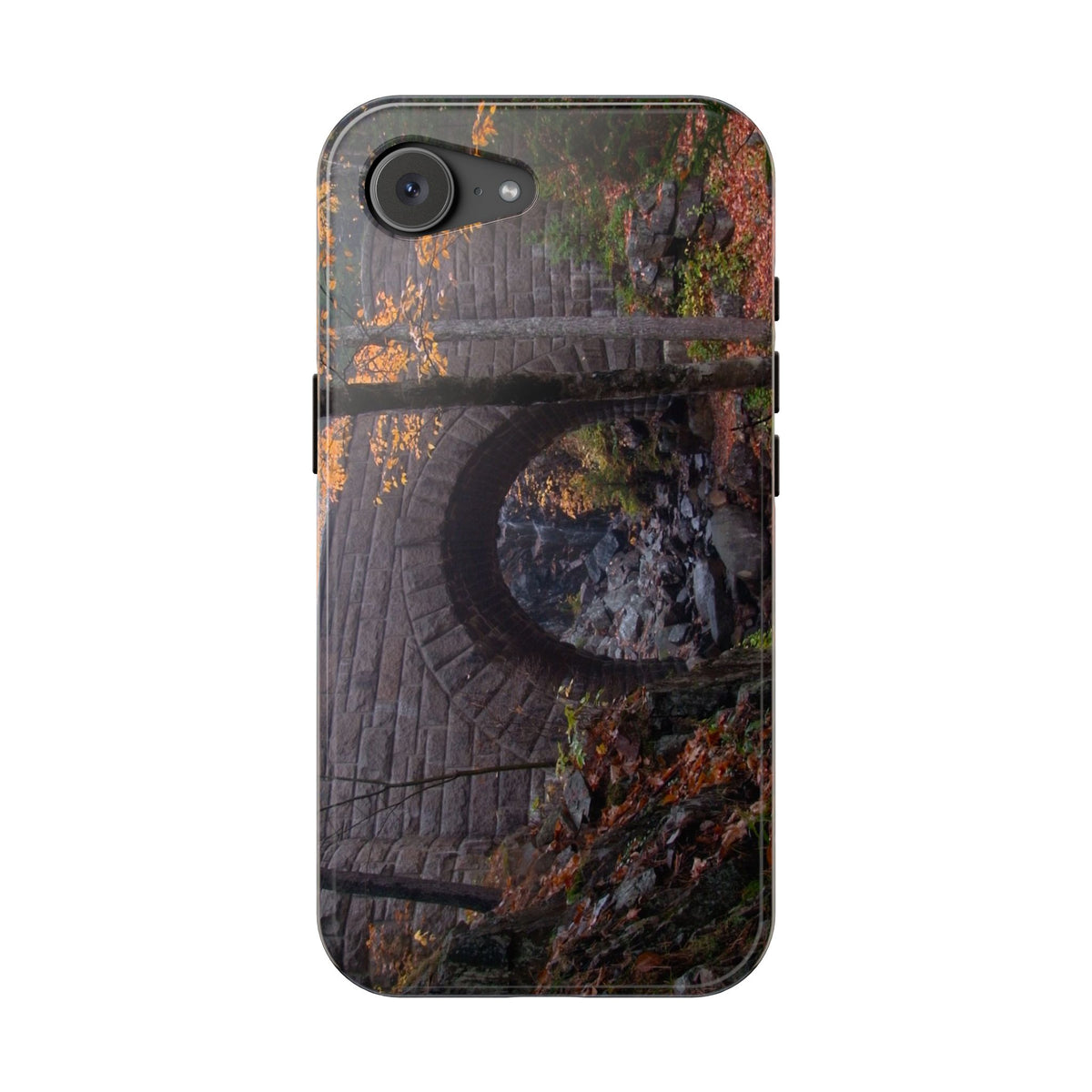 Phone Case  | Waterfall Bridge Fall | Acadia National Park | My Blu Horizon