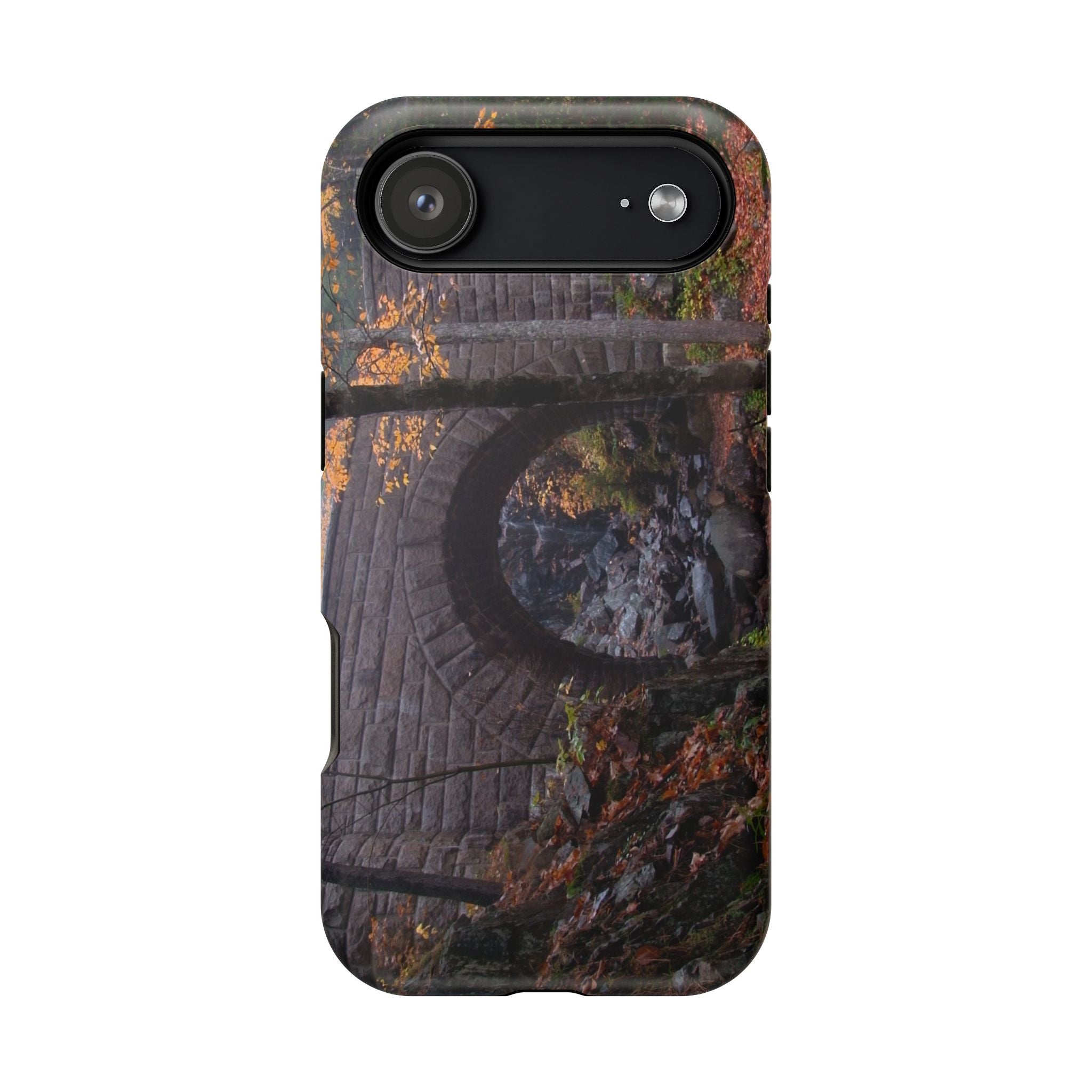 Phone Case - Waterfall Bridge, Acadia - My Blu Horizon