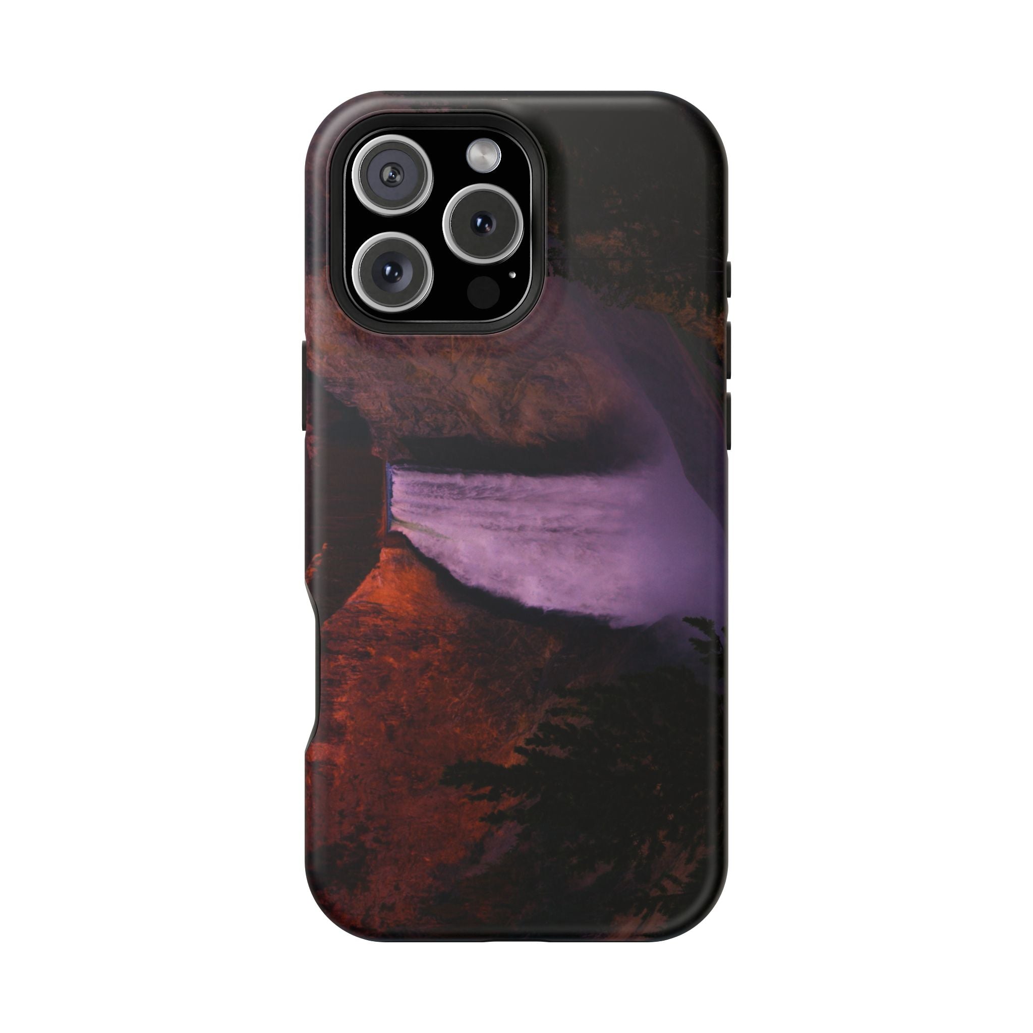 iPhone MagSafe Case | Lower Falls Sunrise | Yellowstone National Park | My Blu Horizon