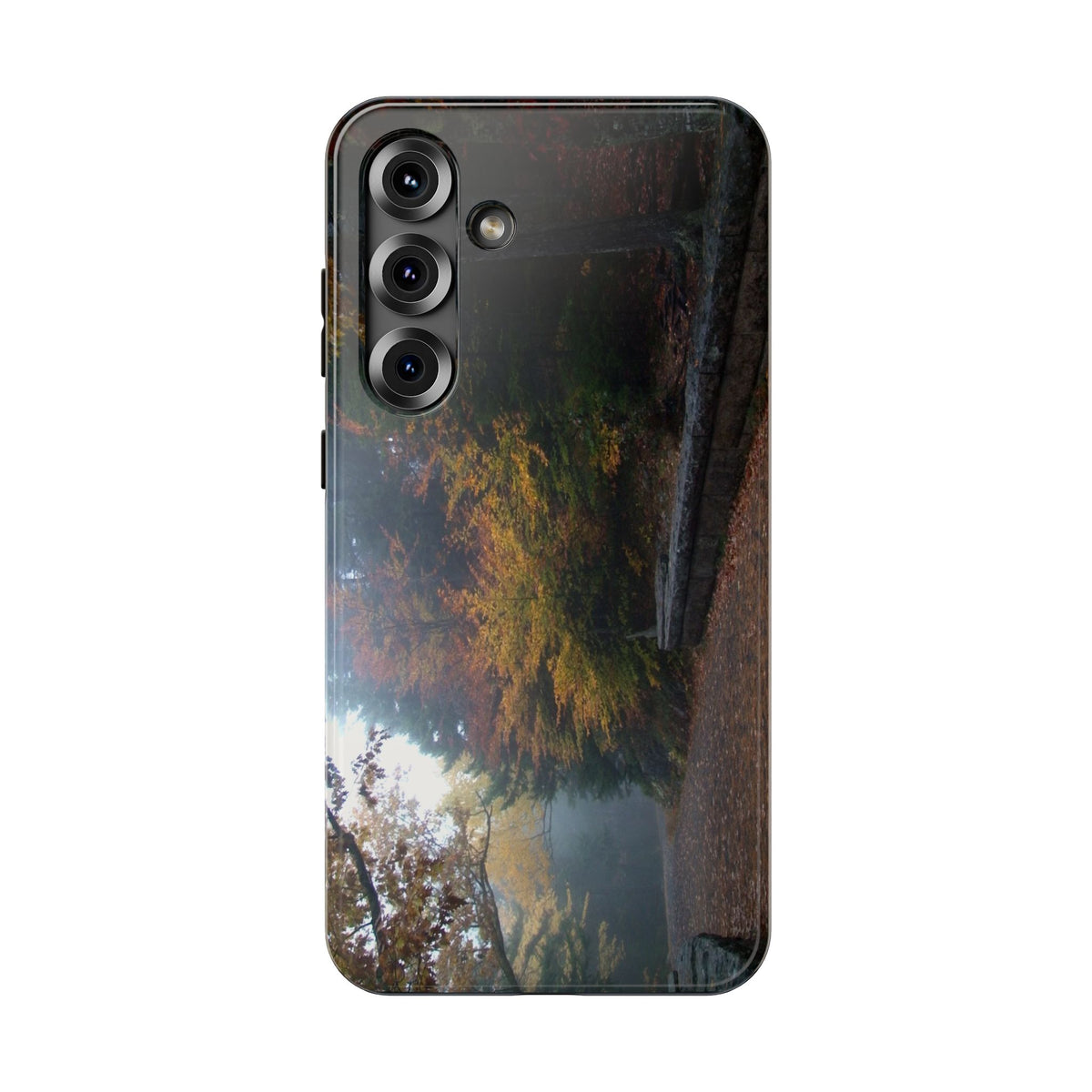 Phone Case | Waterfall Bridge Carriage Road | Acadia | My Blu Horizon