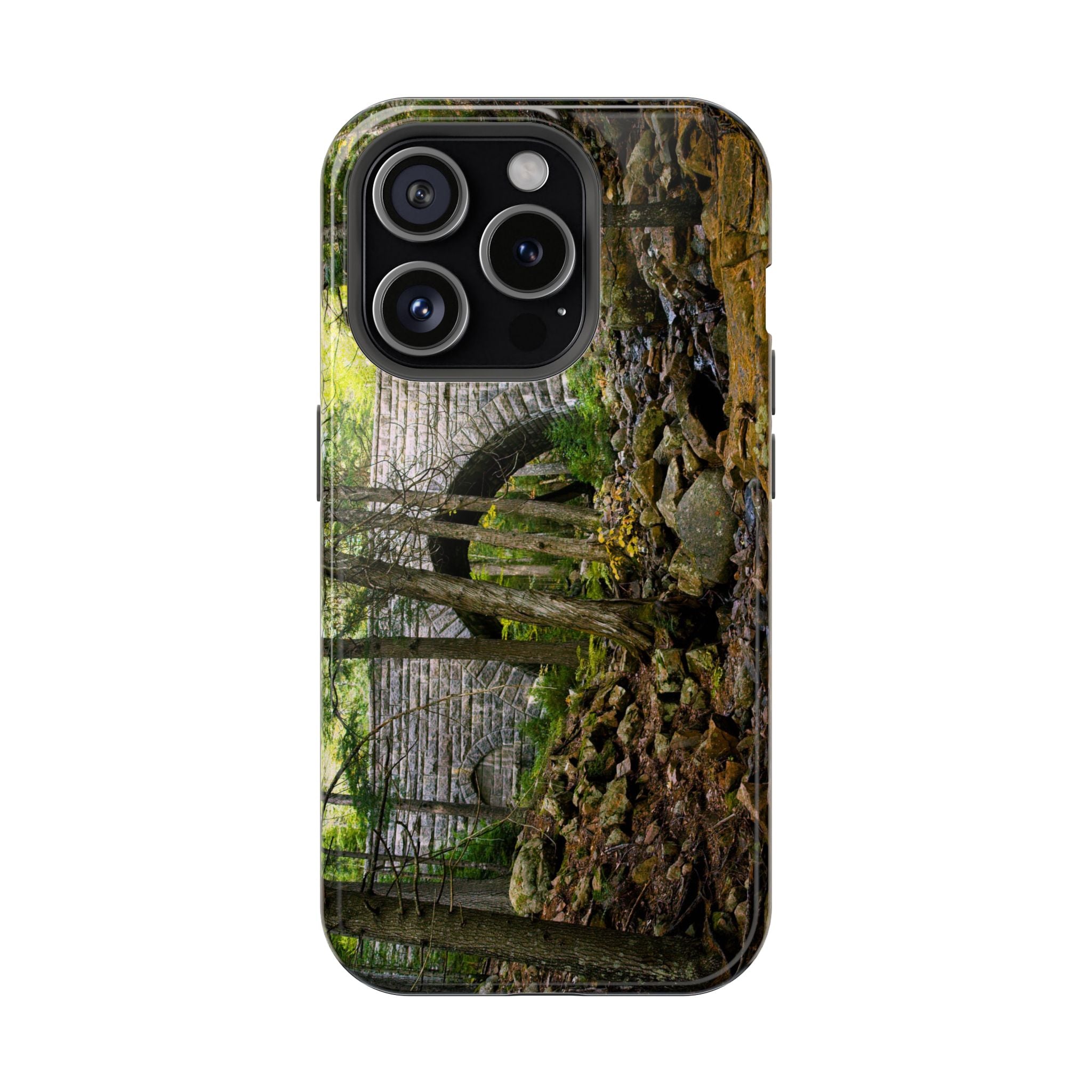 Iphone MagSafe Case - Hemlock Bridge, Acadia - My Blu Horizon