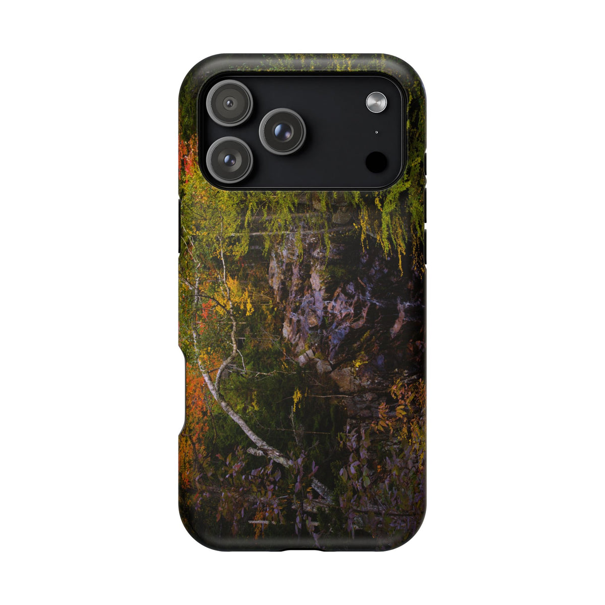 iPhone MagSafe Case | Hadlock Falls | Acadia National Park | My Blu Horizon