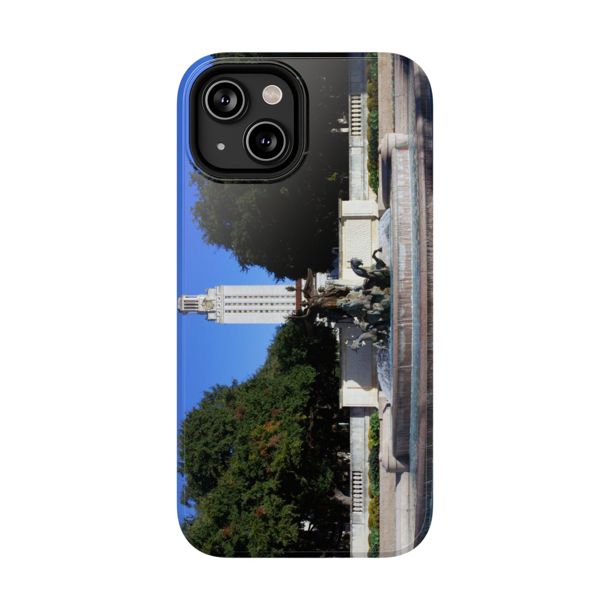 Phone Case - Littlefield Fountain, Texas Longhorns - My Blu Horizon