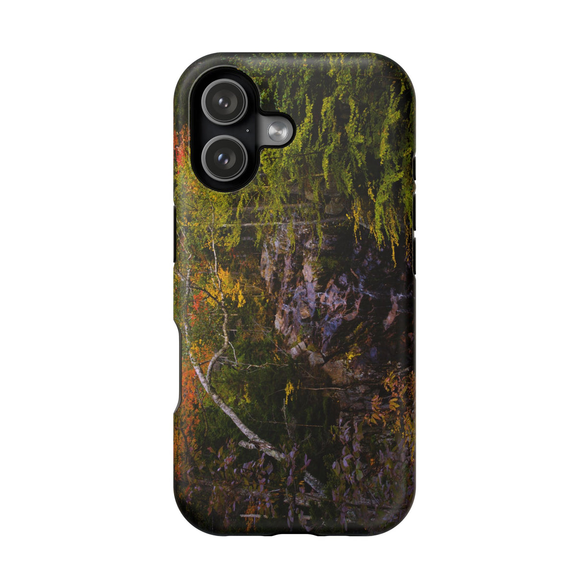 iPhone MagSafe Case | Hadlock Falls | Acadia National Park | My Blu Horizon