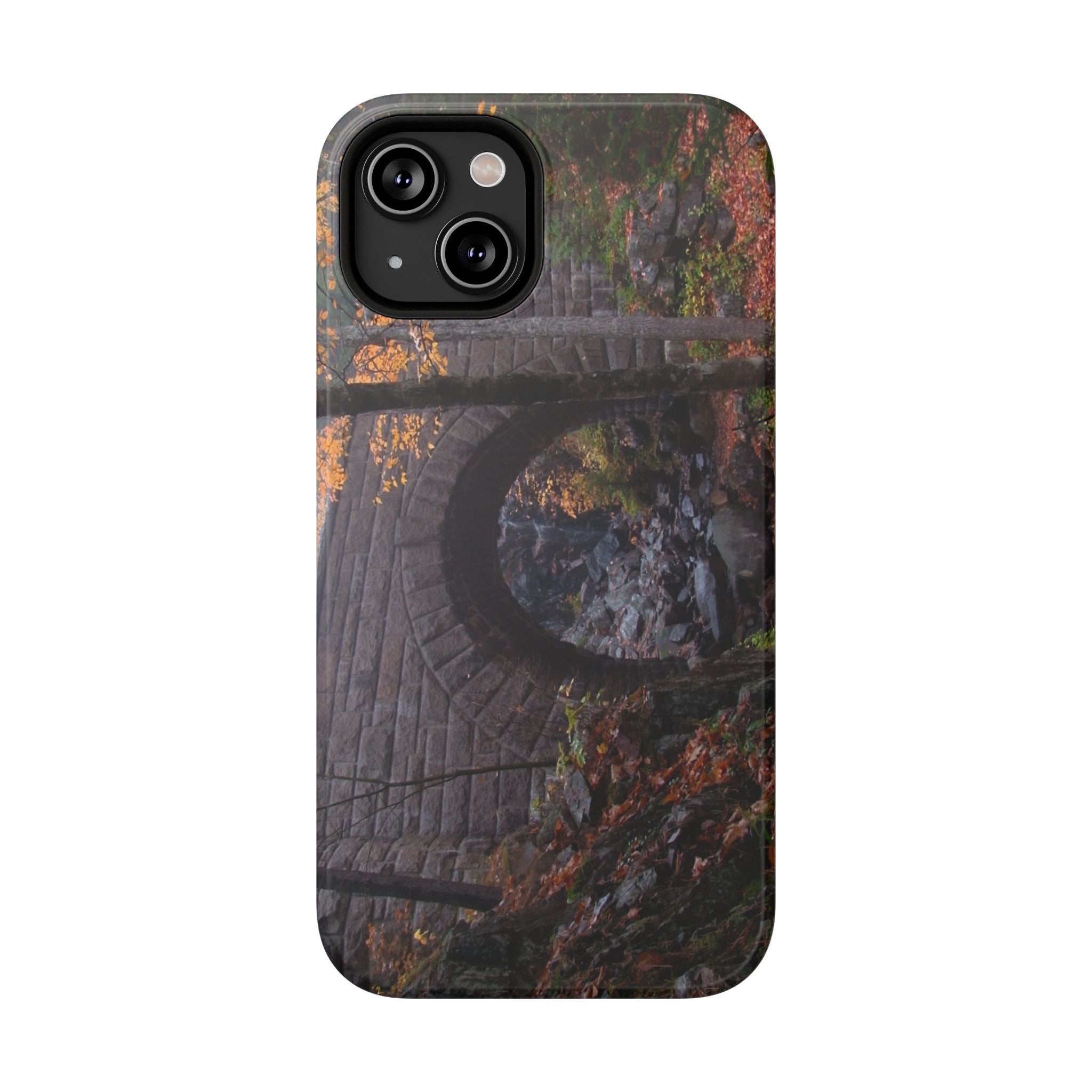 Phone Case - Waterfall Bridge, Acadia - My Blu Horizon