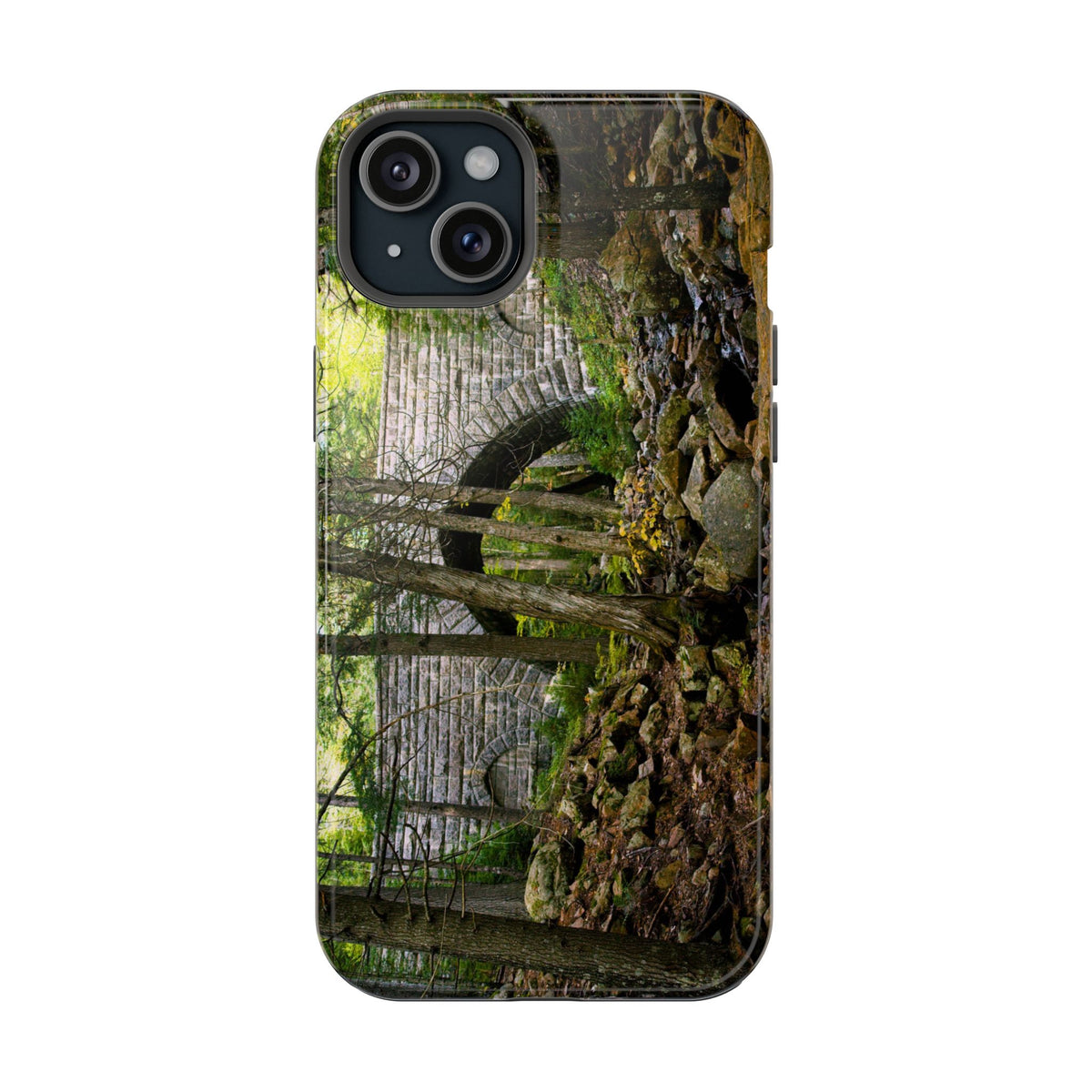 iPhone MagSafe Case | Hemlock Bridge | Acadia National Park | My Blu Horizon