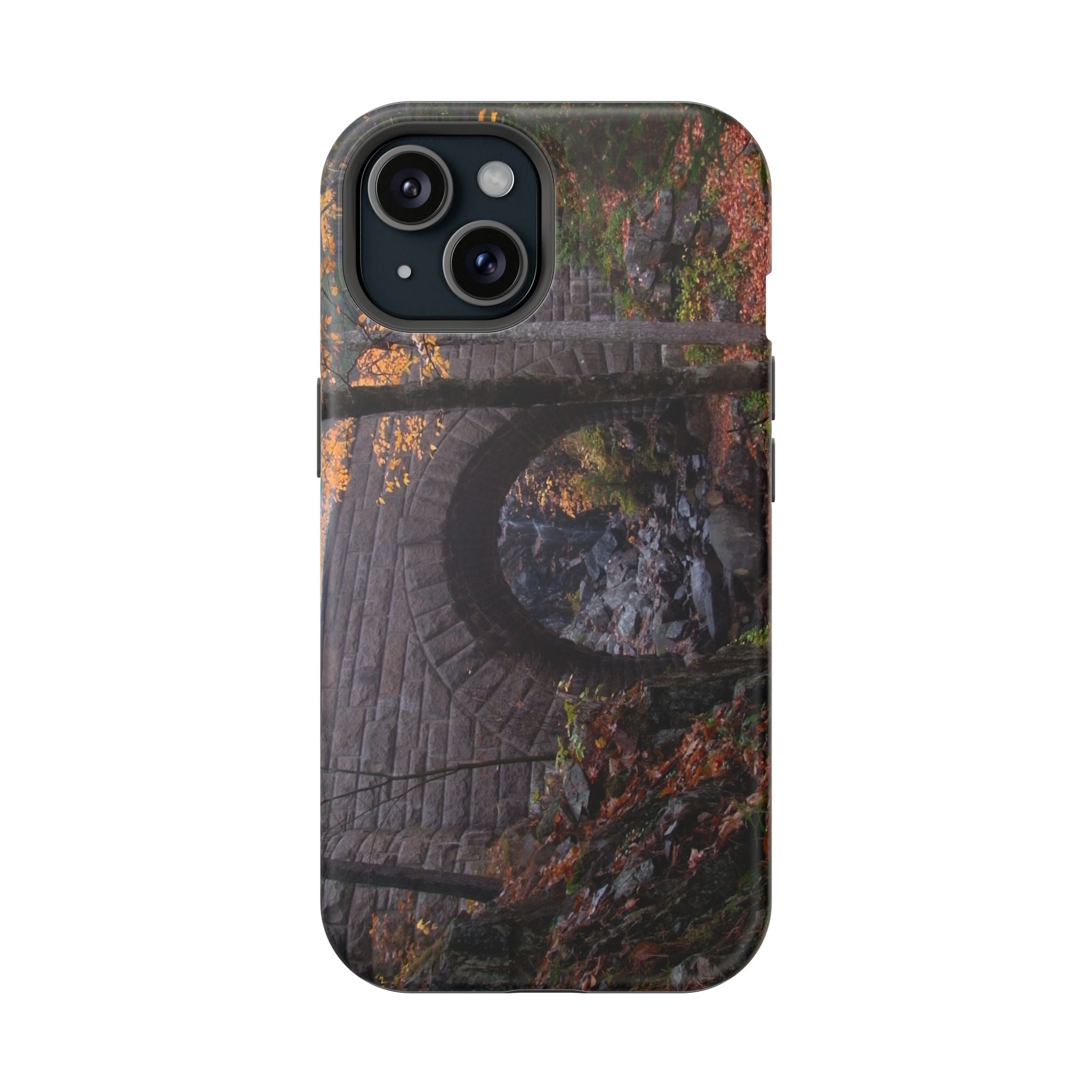 Phone Case - Waterfall Bridge, Acadia - My Blu Horizon