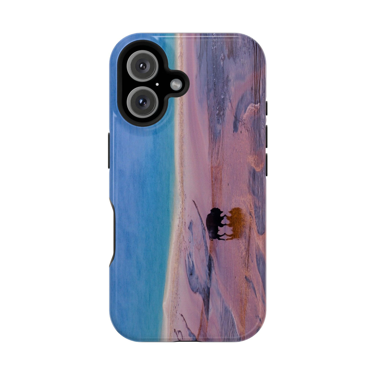 iPhone MagSafe Case | Bison and Grand Prismatic | Yellowstone National Park | My Blu Horizon