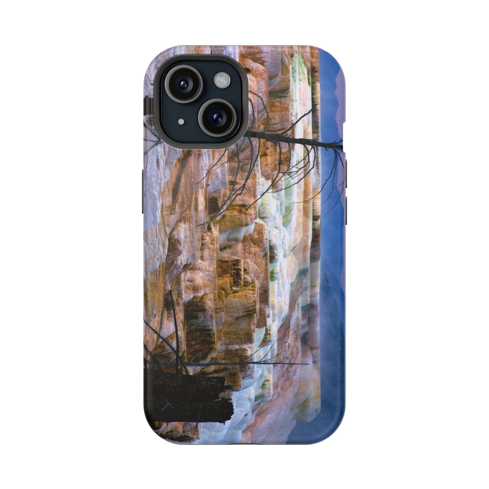 Iphone MagSafe Case - Mammoth Hot Springs, Yellowstone - My Blu Horizon