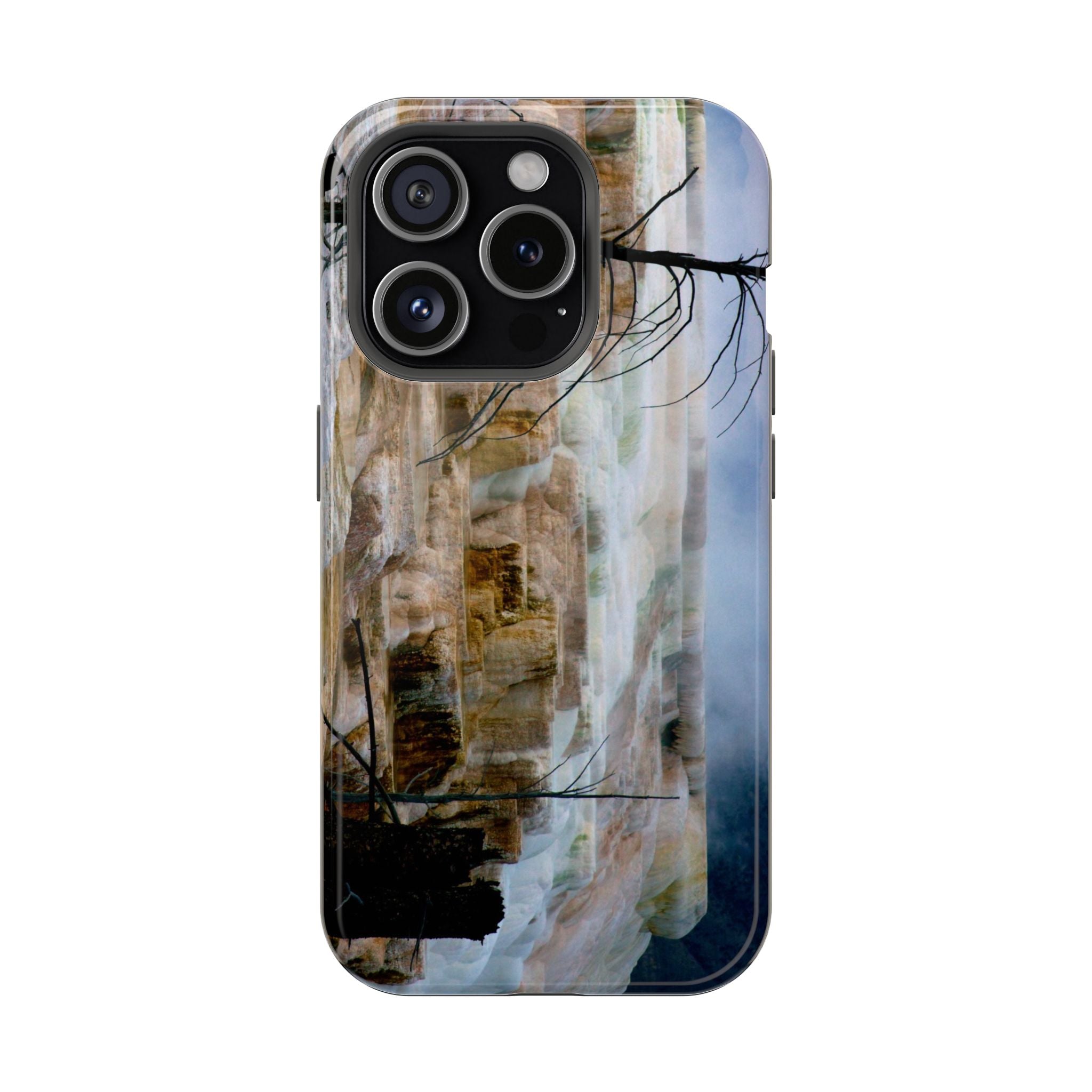 Iphone MagSafe Case - Mammoth Hot Springs, Yellowstone - My Blu Horizon