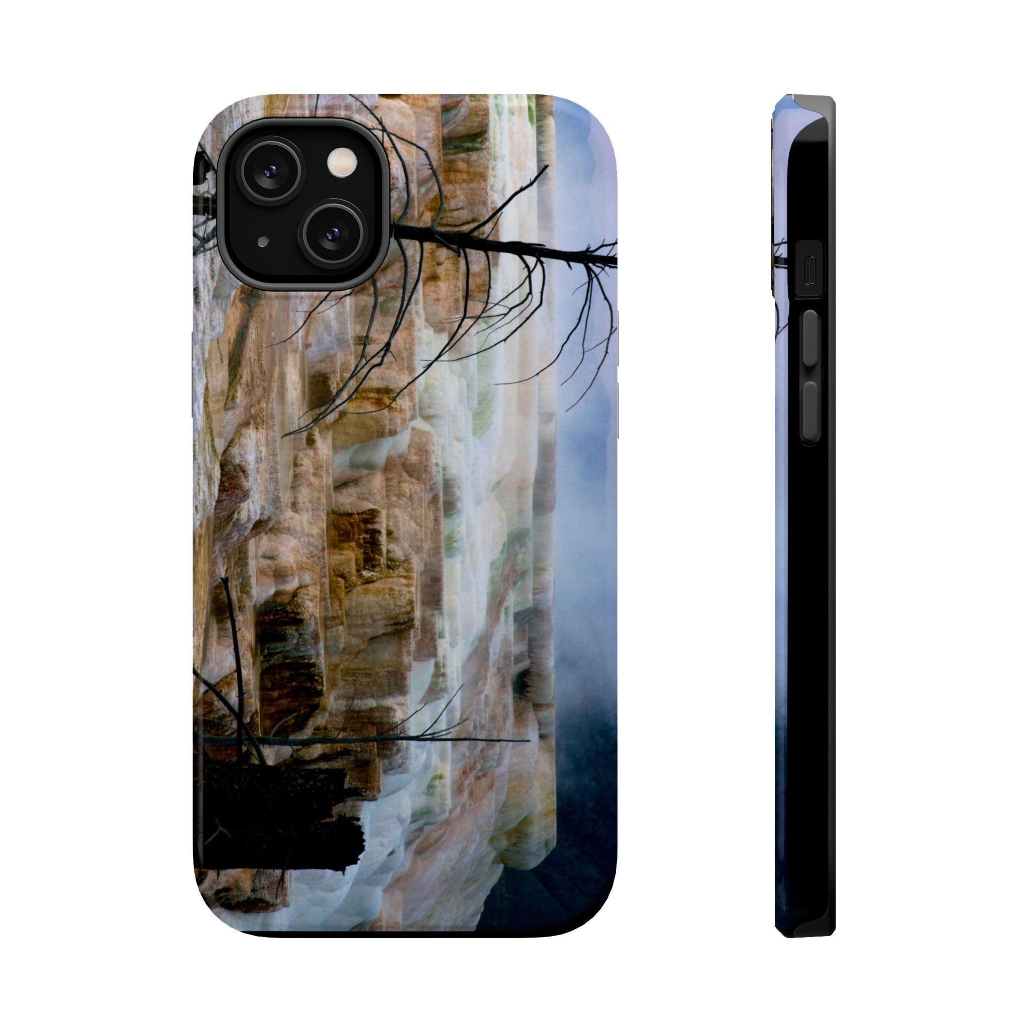 Iphone MagSafe Case - Mammoth Hot Springs, Yellowstone - My Blu Horizon