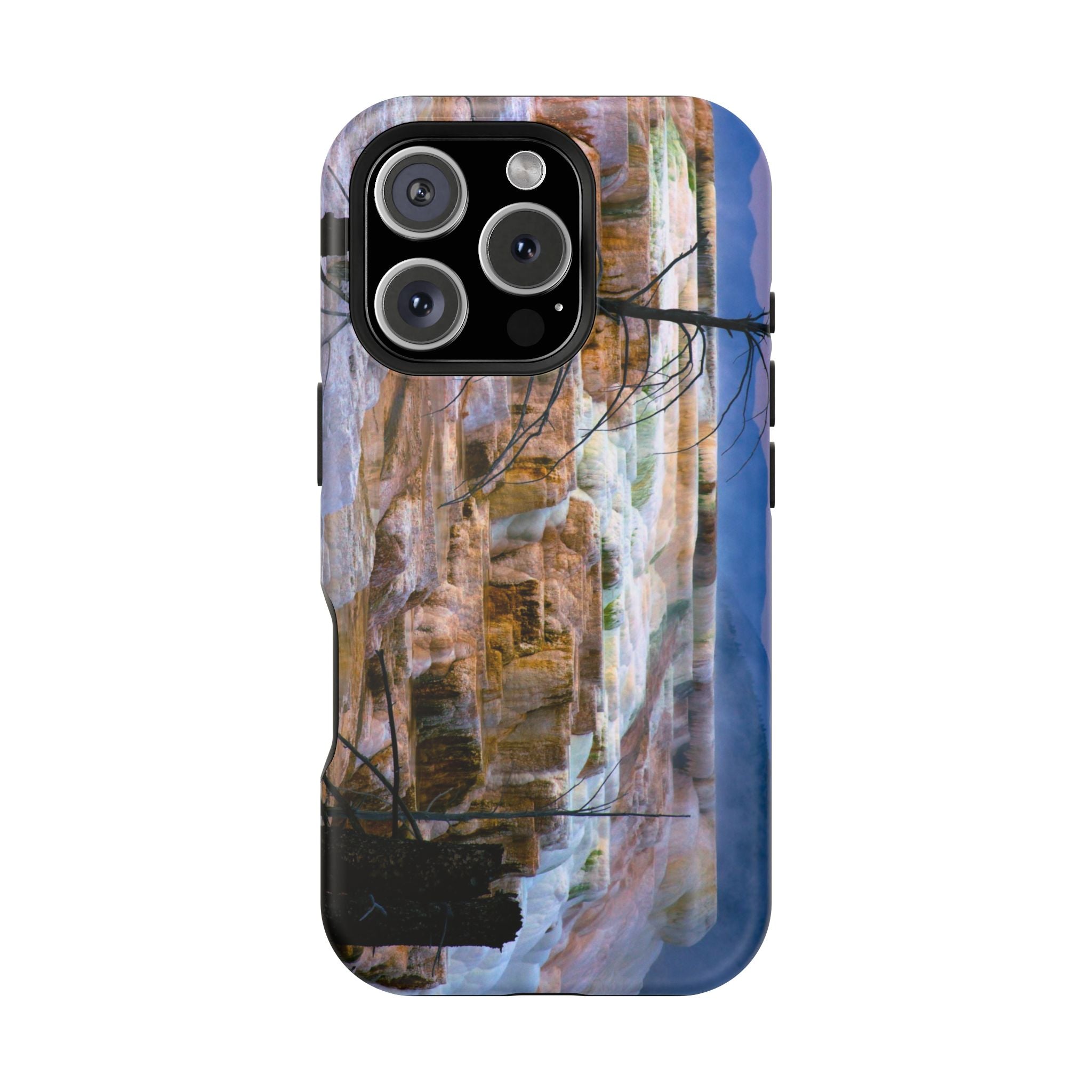Iphone MagSafe Case - Mammoth Hot Springs, Yellowstone - My Blu Horizon