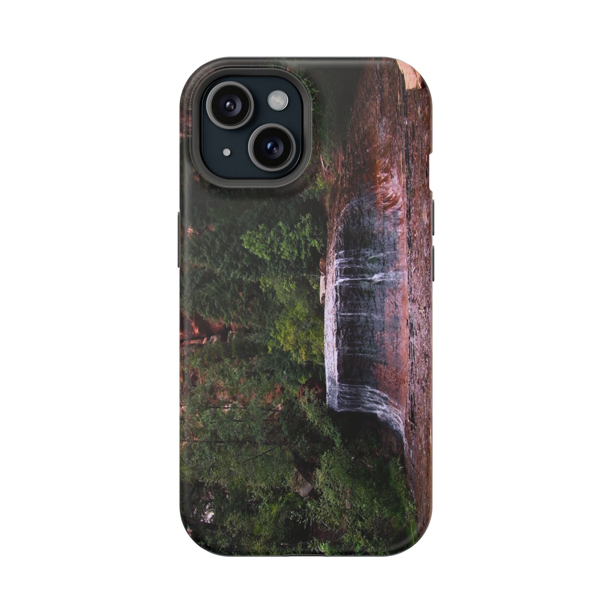 iPhone MagSafe Case | Arch Angel Cascades | Zion National Park | My Blu Horizon