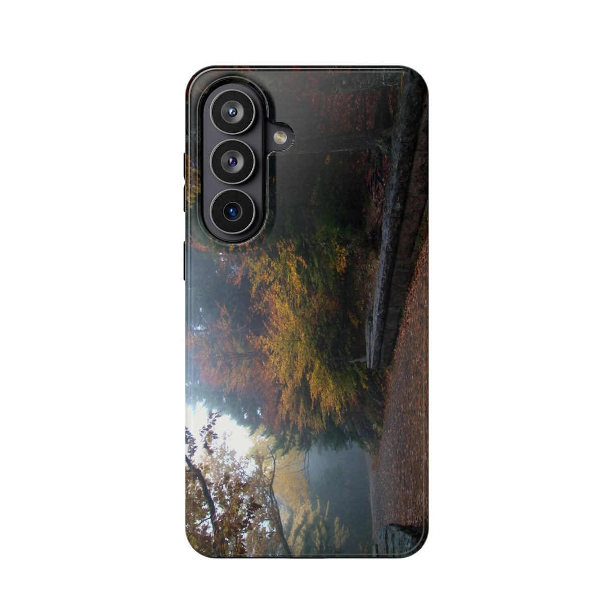 Phone Case | Waterfall Bridge Carriage Road | Acadia | My Blu Horizon